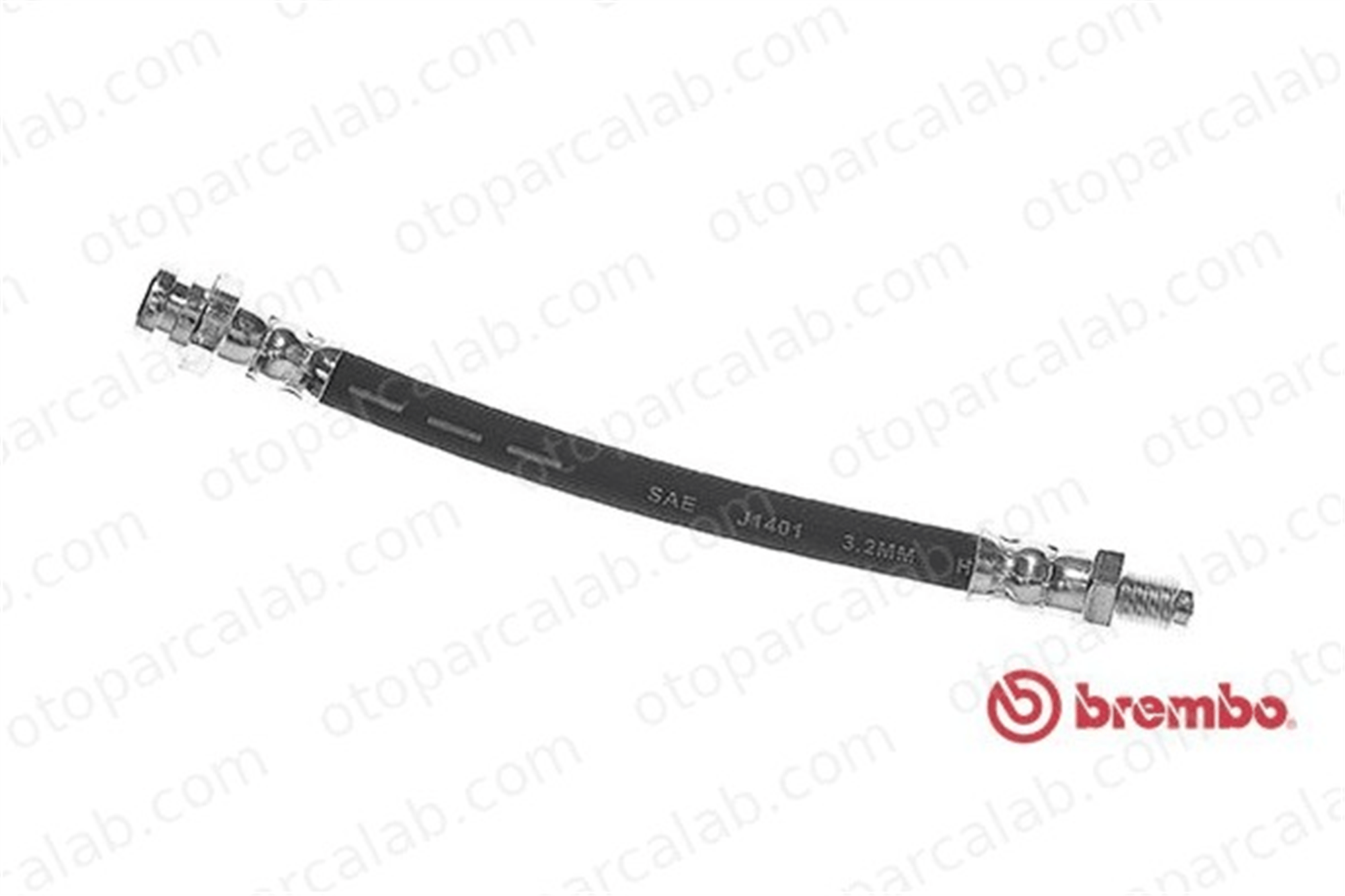 BREMBO T 54 024 Fren Hortumu Ön Sağ veya Sol MITSUBISHI L200 PAJERO SPORT I MB238428 MB587164