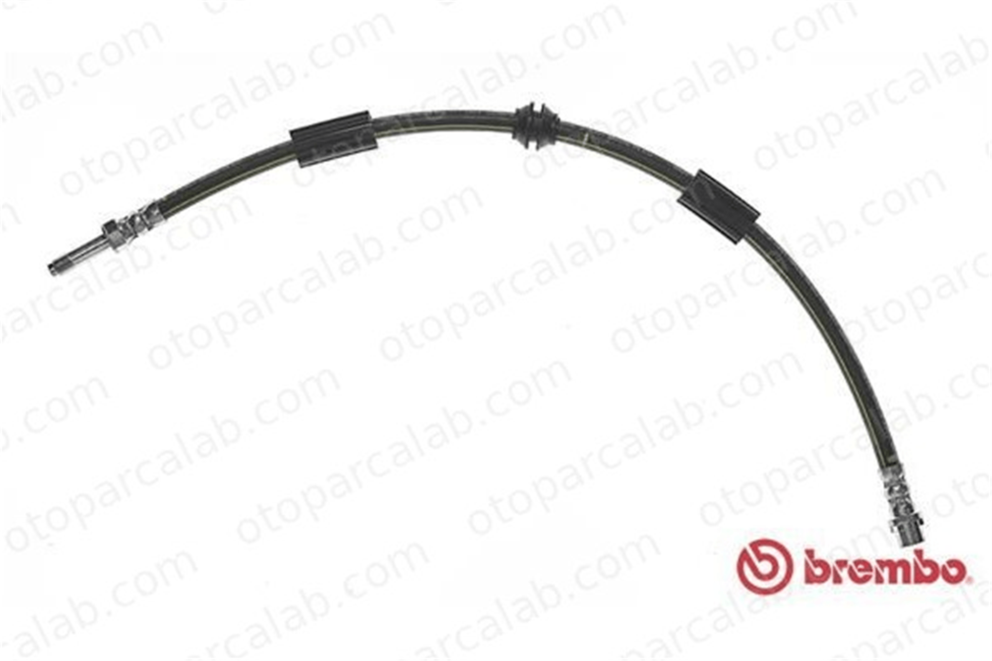 BREMBO T 85 126 Fren Hortumu Ön Sağ veya Sol VW TRANSPORTER T5 Minibüs/Otobüs TRANSPORTER T5 Panelvan/Van 7H0611701D 7H0611701B