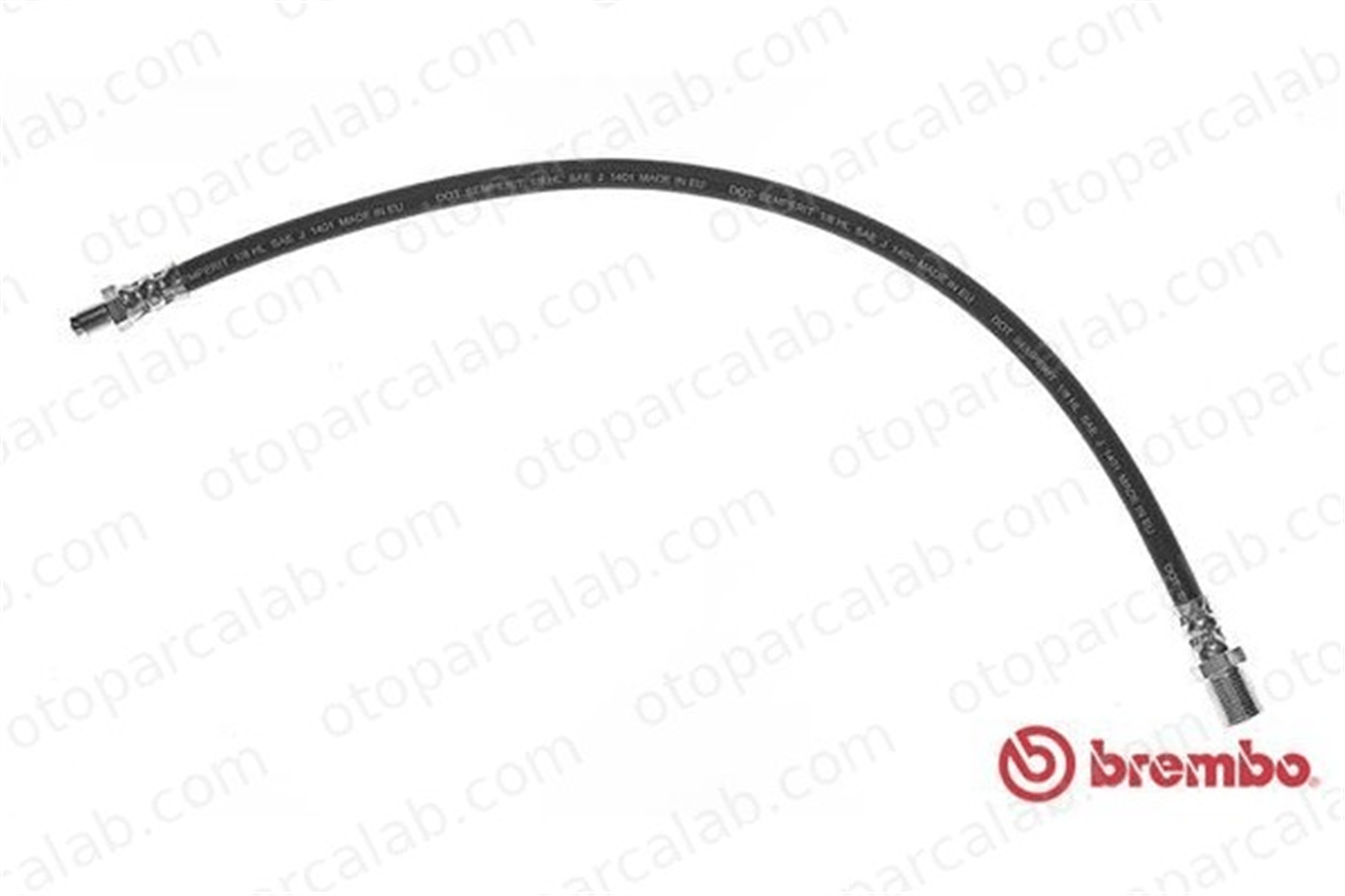 BREMBO T A6 030 Fren Hortumu Arka Sağ veya Sol IVECO DAILY II Platform şasi DAILY II Panelvan/Van