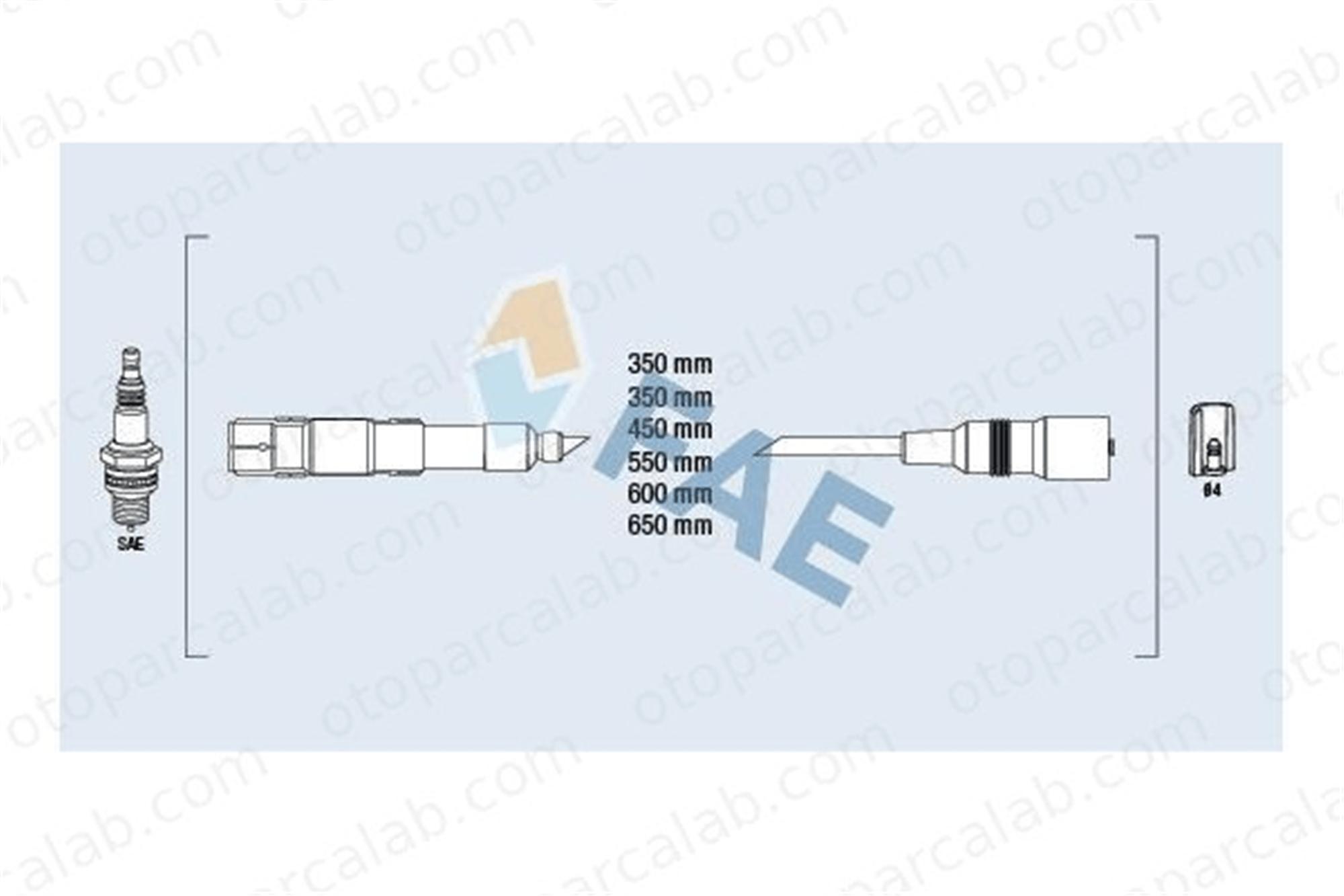 BREMI 251 Buji Kablosu AUDI A4 B5 A4 B5 Avant 78905531A 78905532A