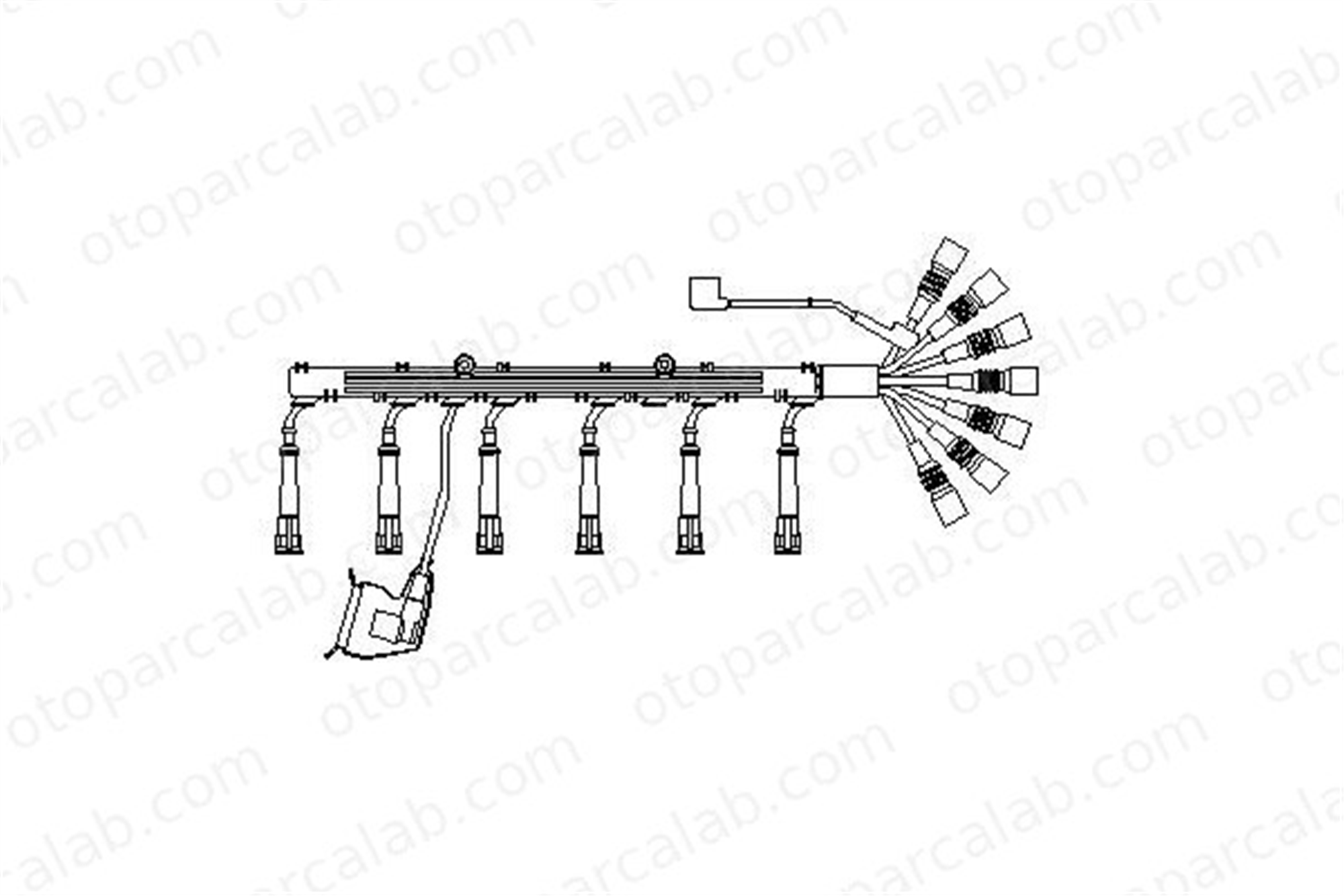 BREMI 538/100 Buji Kablosu BMW 3 3 Cabrio 12121720529 1720529