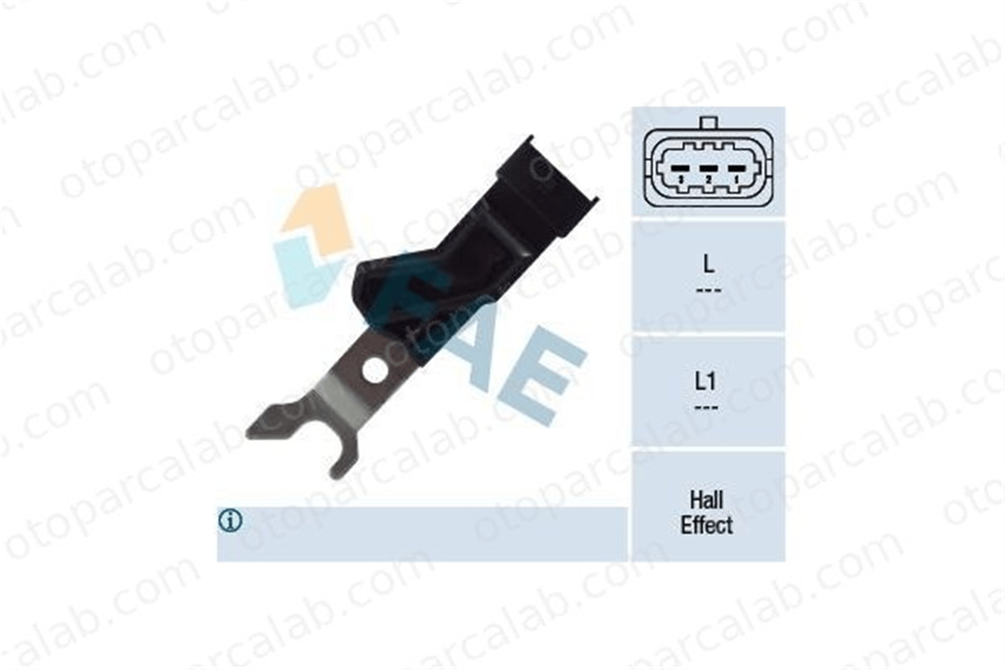 BREMI 60082 Eksantrik Devir Sensörü OPEL ASTRA G Coupe ASTRA G Cabrio 93176039 90506101