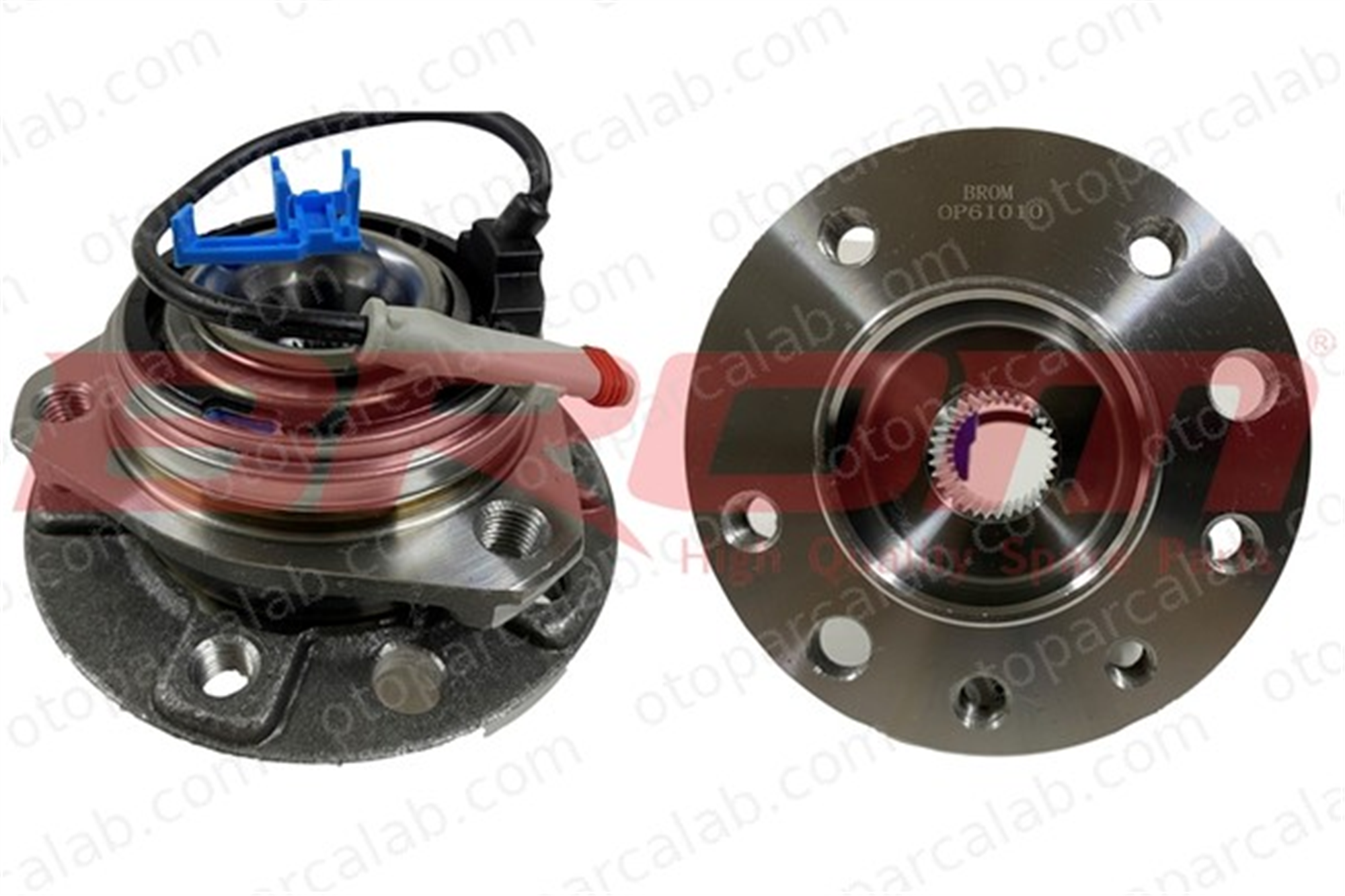 BROM OP61010 Teker Rulmanı Ön Sağ veya Sol RENAULT TRUCKS B Panelvan/Van B Platform şasi 59130205 96316635