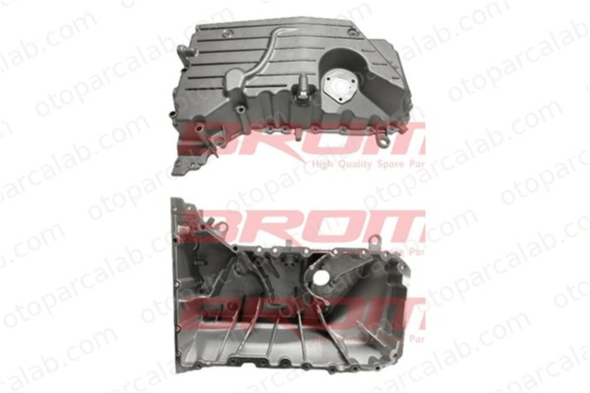 BROM VW3311 Motor Yağ Karteri VW MULTIVAN T5 TRANSPORTER T5 Minibüs/Otobüs 70103603L 70103603K