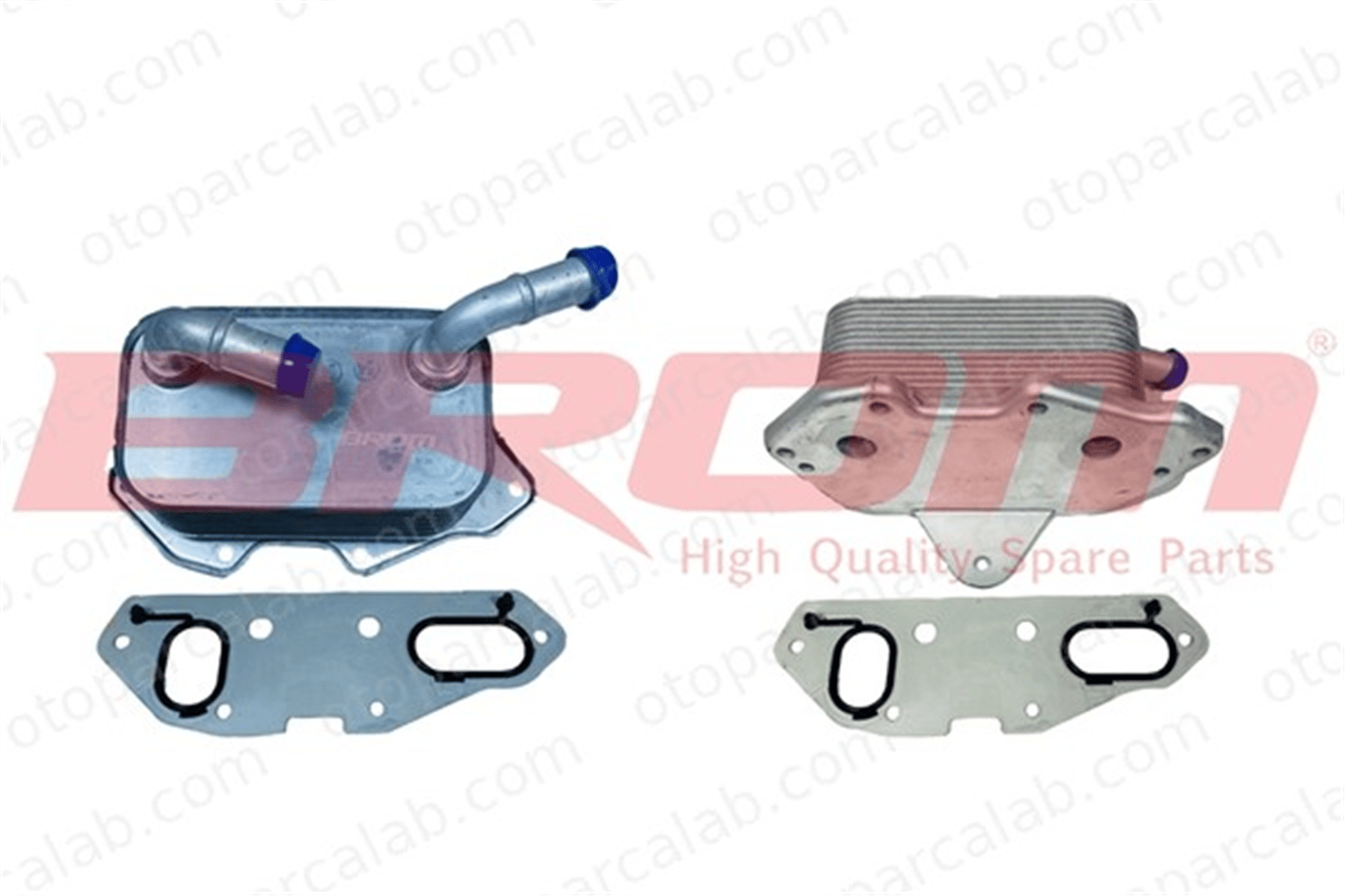 BROM VW5018 Motor Yağ Soğutucu AUDI A6 C6 Avant A6 C6 6E117021G 6E117021L
