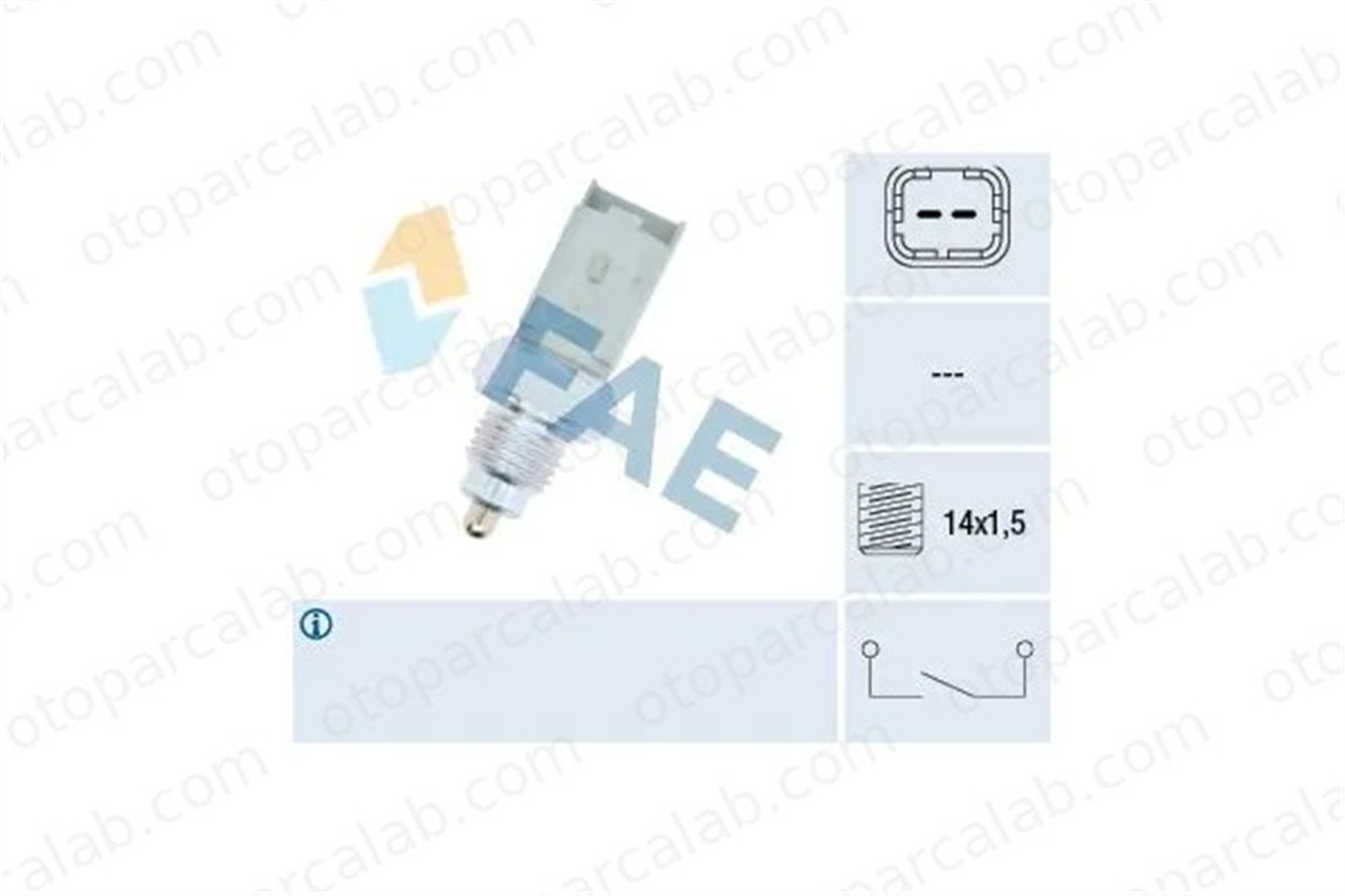 BRUCKE 2257.59B Geri Vites Müşürü PEUGEOT 406 Break 406 225759 96629066