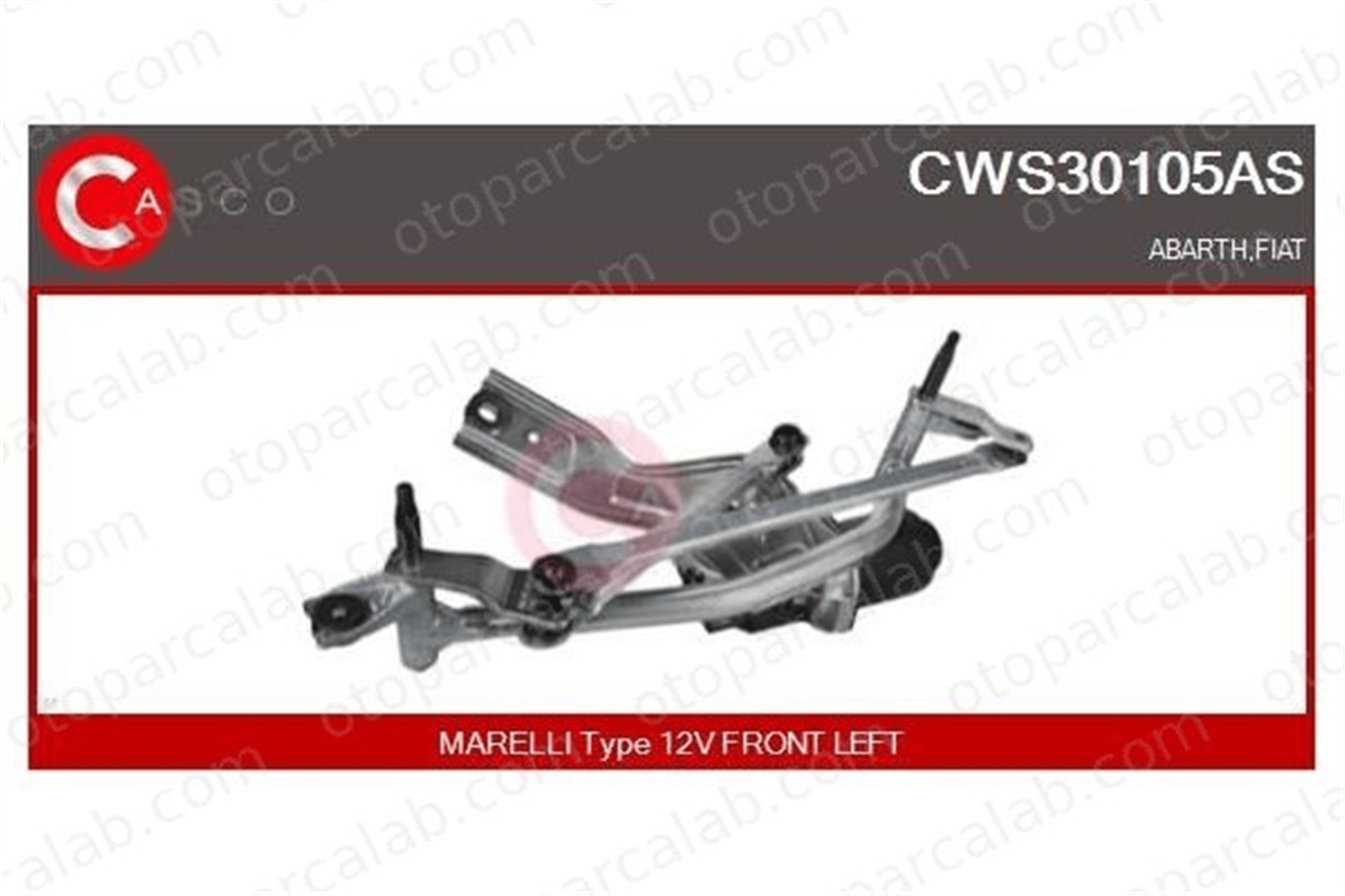 BRUCKE 51753759 Silecek Mekanizması Ön FIAT GRANDE PUNTO LINEA 51753759