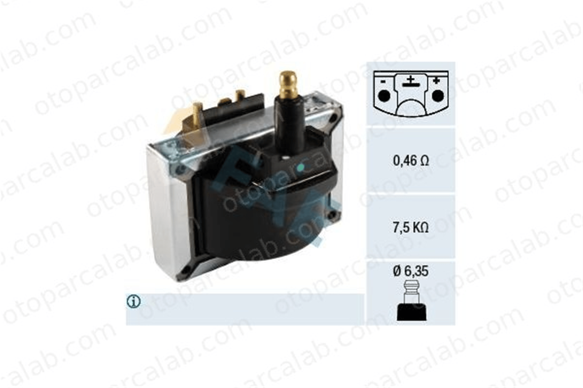 BRUCKE 7701031135 Ateşleme Bobini RENAULT 21 Sedan 11 7701031135 7700854294