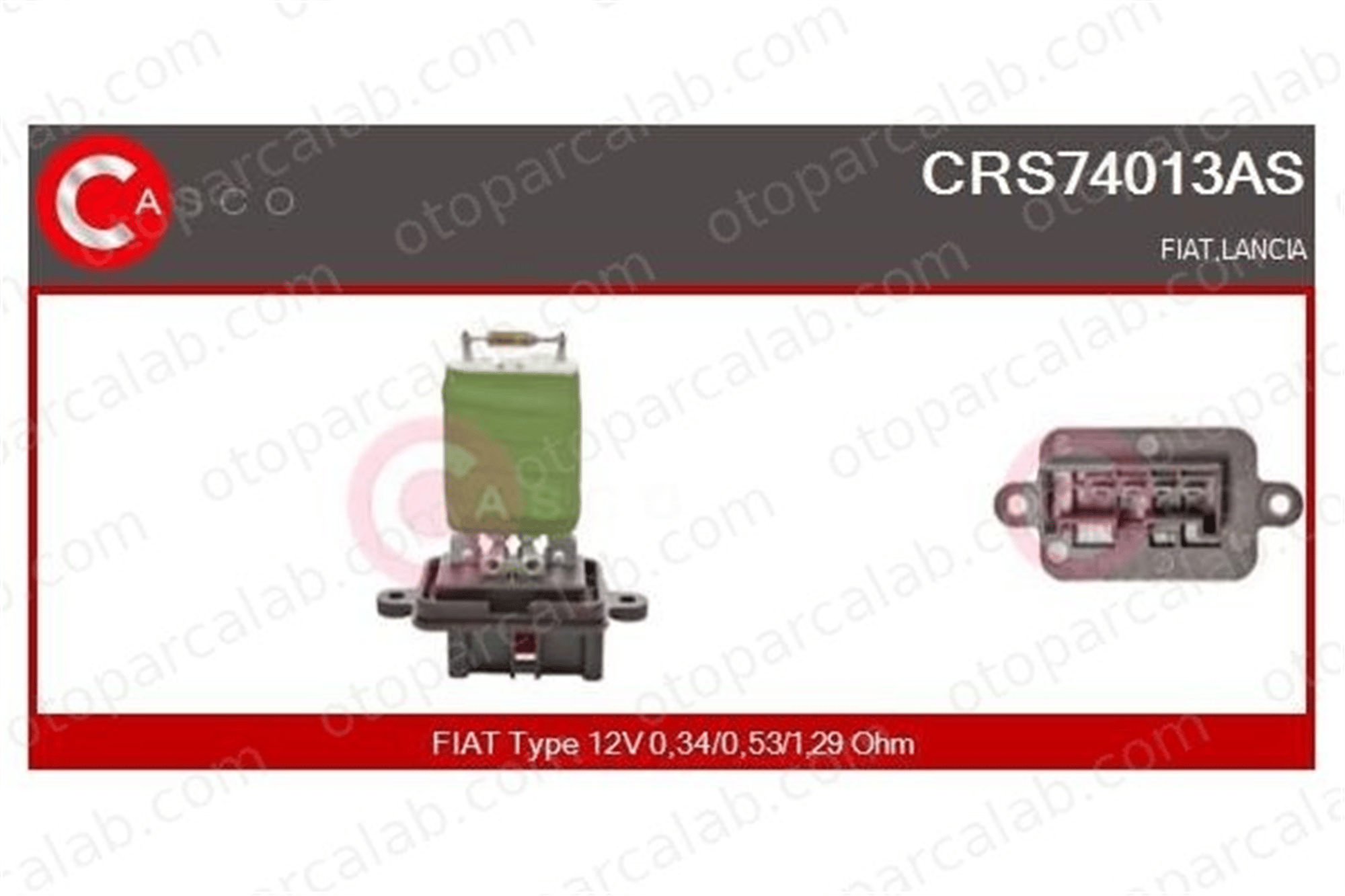 BRUCKE 77364714 Kalorifer Rezistansı FIAT DUCATO Panelvan/Van DUCATO Minibüs/Otobüs 77364714 46721250