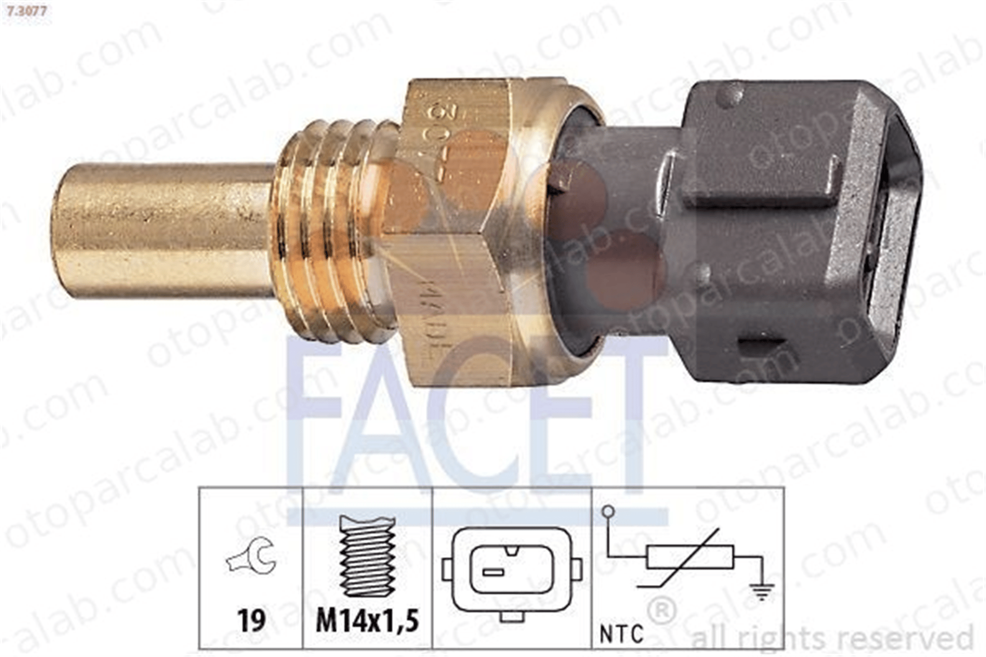 BSG 15-840-055 Hararet Müşürü BMW 3 5 12621710512 1710511