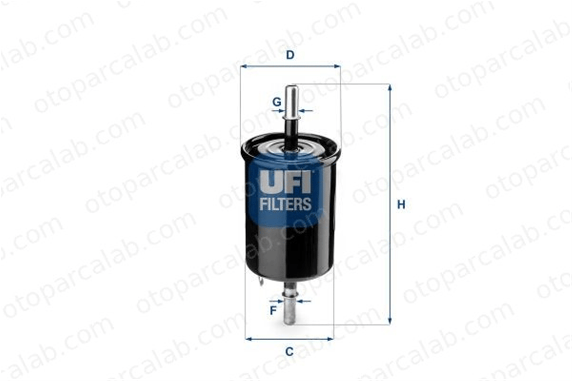 BSG 16-130-004 Yakıt Filtresi DAEWOO NUBIRA Sedan NUBIRA Wagon 96335719 96444649