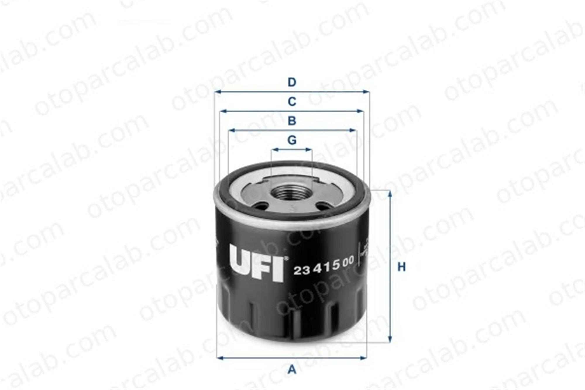 BSG 25-140-018 Yağ Filtresi ALFA ROMEO 156 156 Sportwagon 46808398 60612882