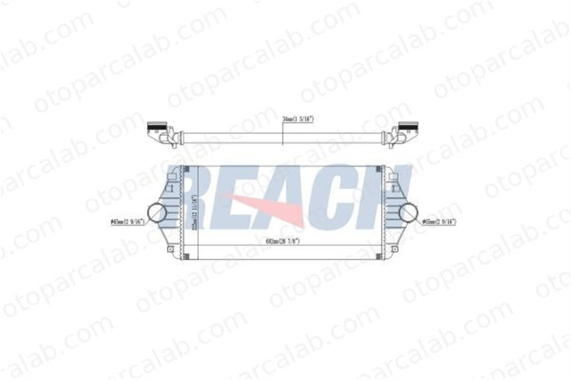 BSG 25-535-021 Turbo Radyatörü CITROËN EVASION MPV FIAT SCUDO Panelvan/Van 1472059080 14720590