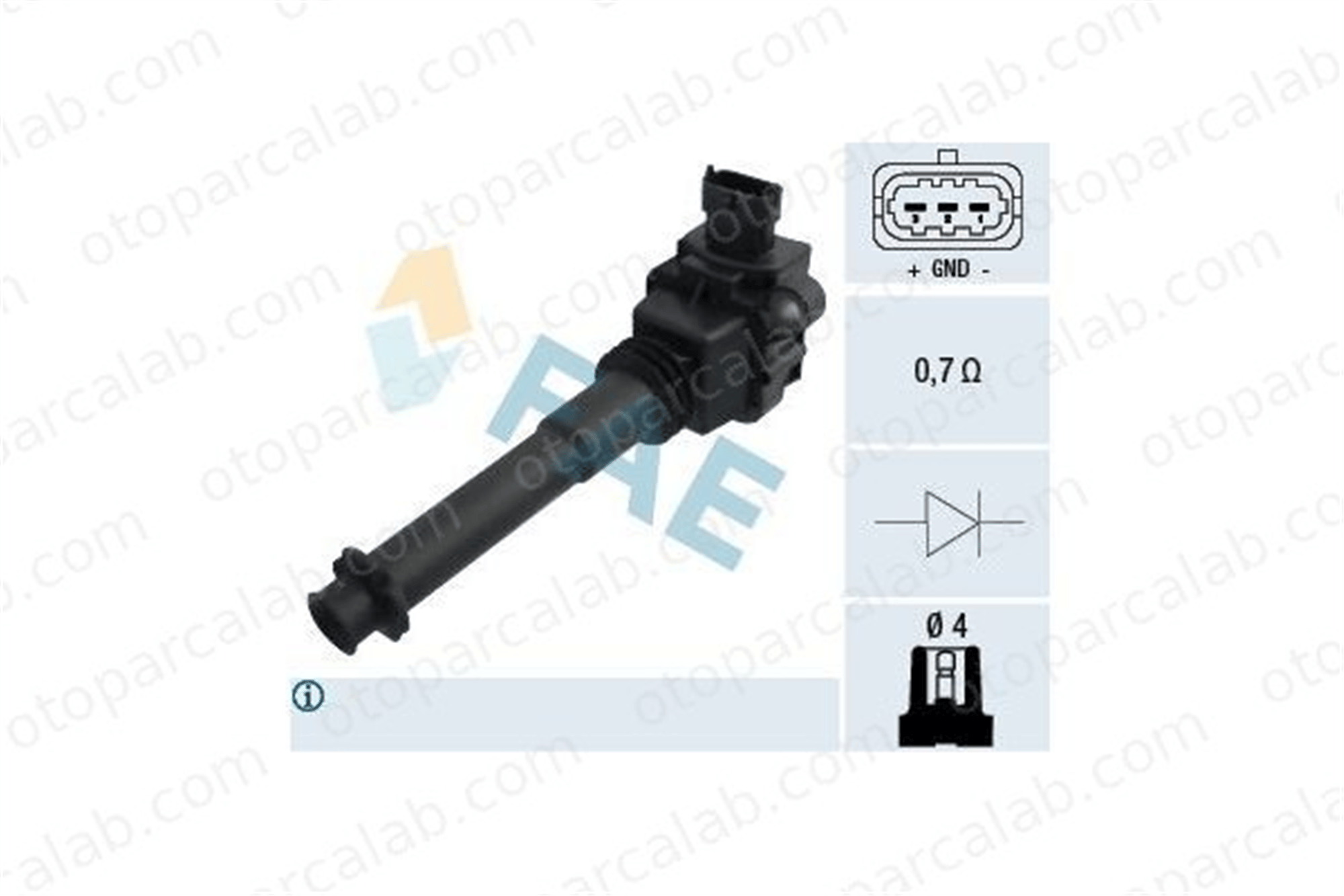 BSG 25-835-012 Ateşleme Bobini LANCIA KAPPA KAPPA SW 46467542