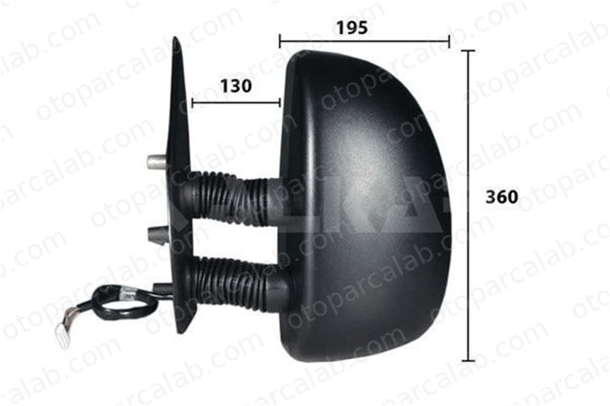 BSG 25-900-092 Dikiz Aynası Dış Sol FIAT DUCATO Panelvan/Van DUCATO Minibüs/Otobüs 1325629080 8149J7