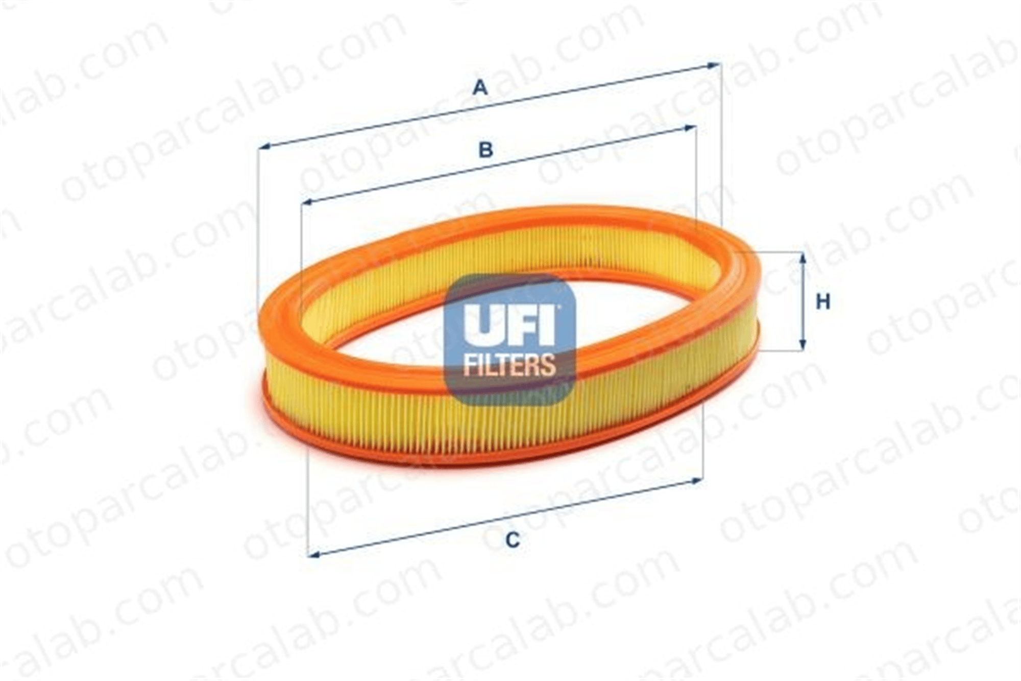 BSG 30-135-039 Hava Filtresi FORD FIESTA III ESCORT IV Express 6162292 6497632