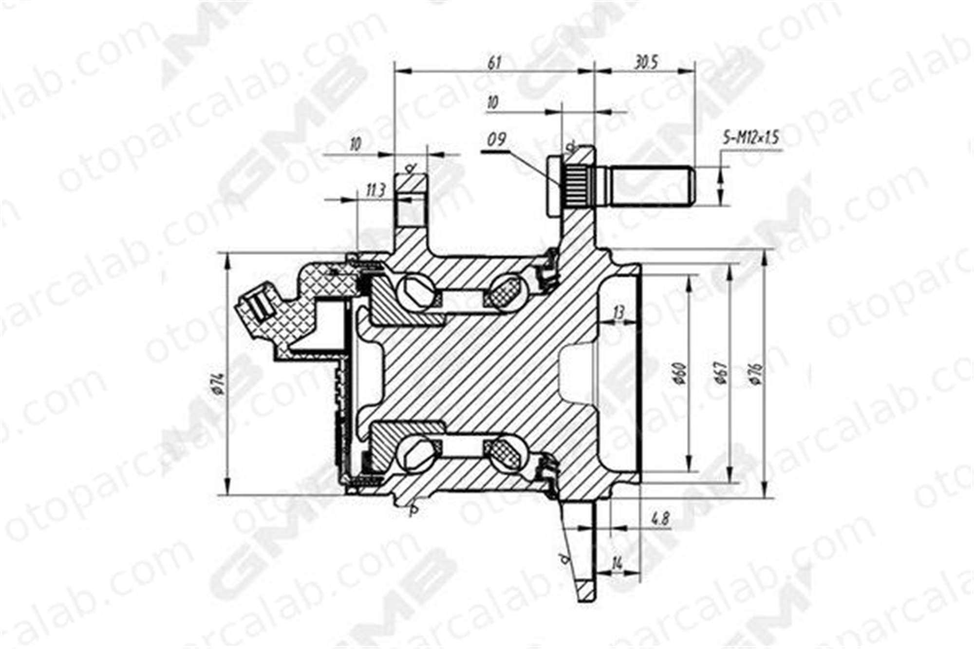 BSG 40-600-020 Porya Arka Sağ veya Sol HYUNDAI KONA ELANTRA VI Sedan 52730F2000 52730F0000