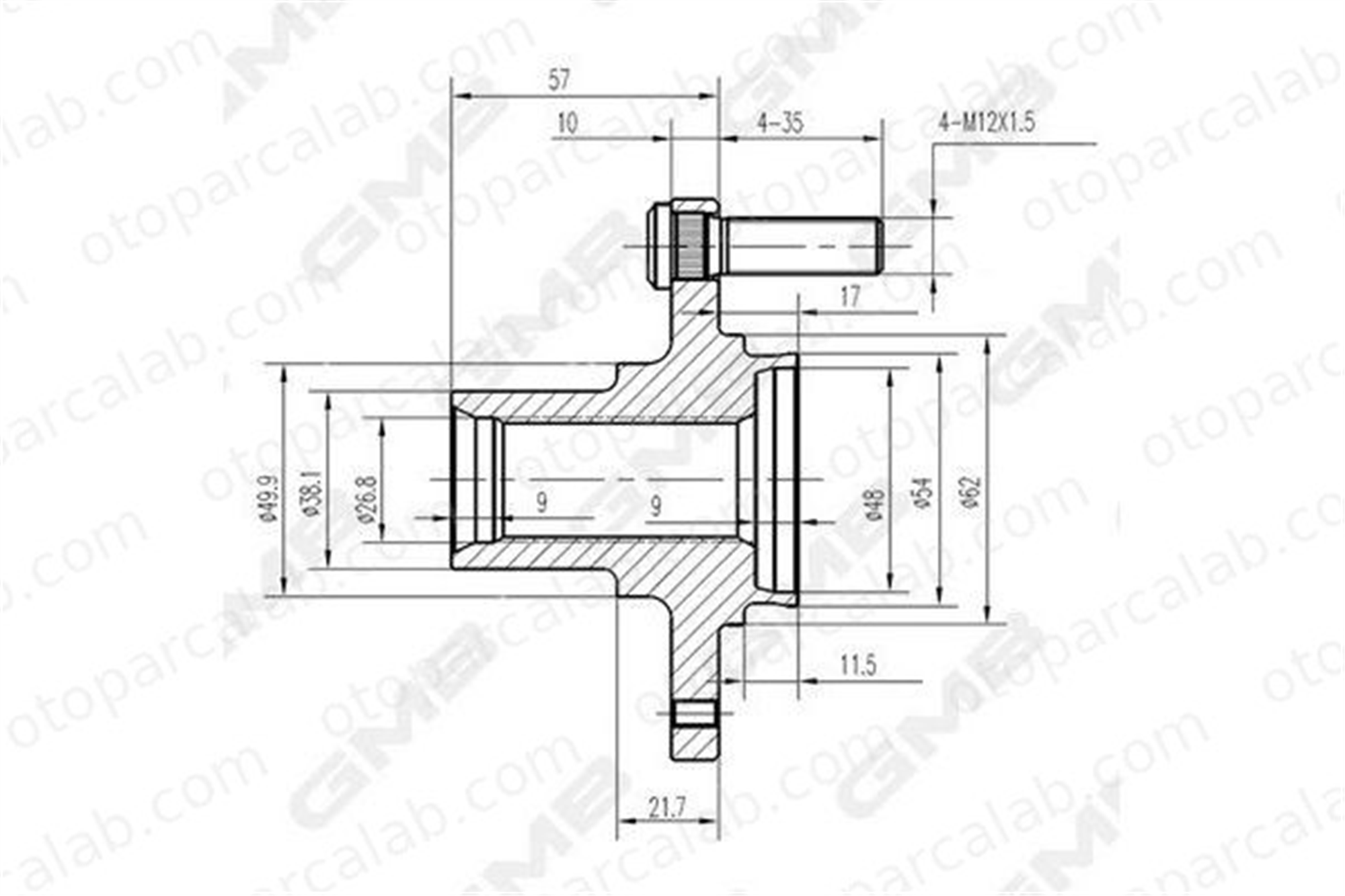 BSG 40-600-025 Porya Ön Sağ veya Sol HYUNDAI GETZ ACCENT II 5175025001 5175025000