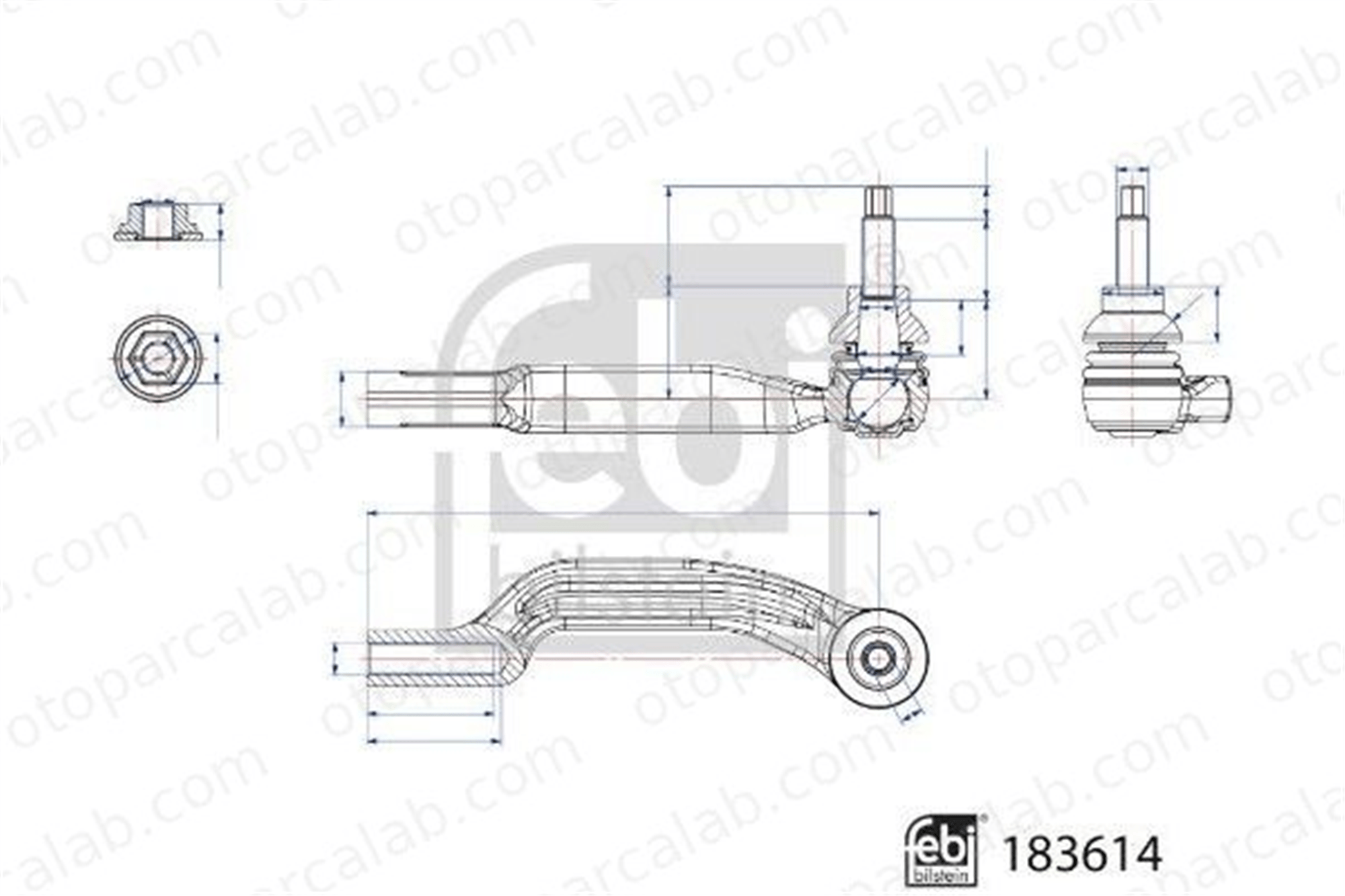 BSG 60-310-348 Rot Başı Sağ MERCEDES-BENZ B-SERISI Sports Tourer GLA A2473308201 2473308201