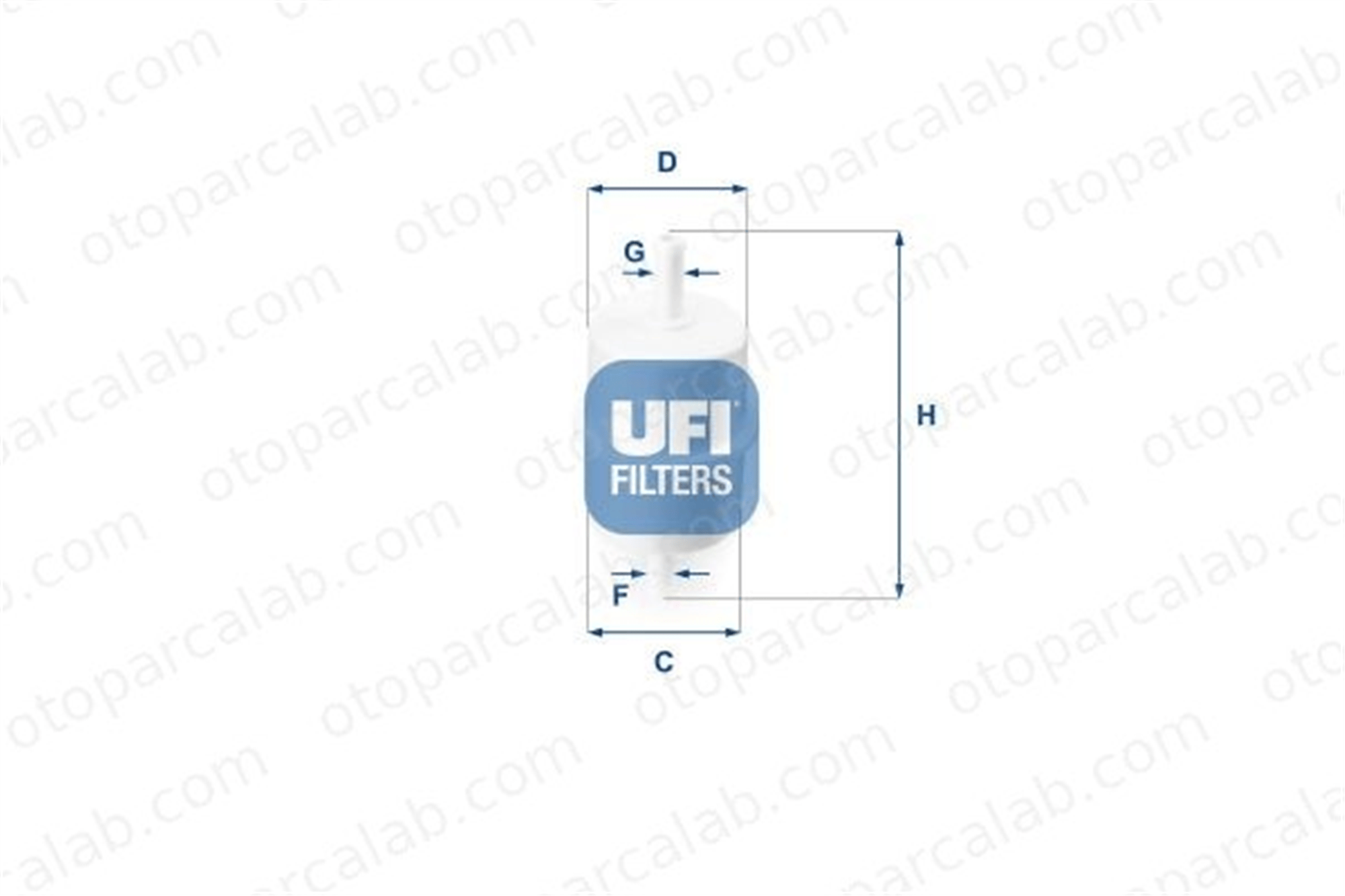 BSG 75-130-032 Yakıt Filtresi RENAULT SUPER 5 11 7700728143 156792