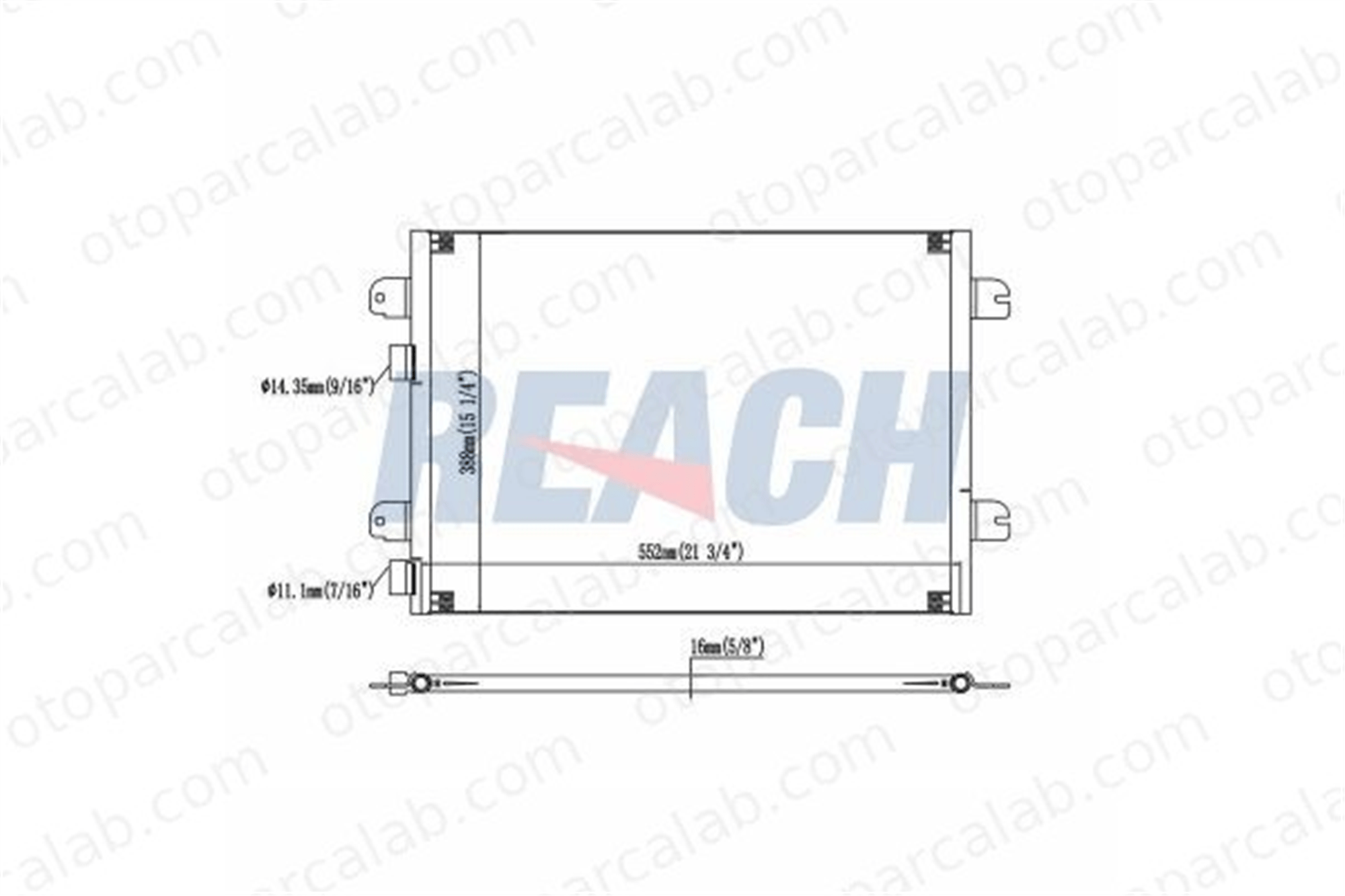 BSG 75-525-010 Klima Radyatörü RENAULT SCÉNIC I MPV MEGANE I Classic 8200182361 8200191738