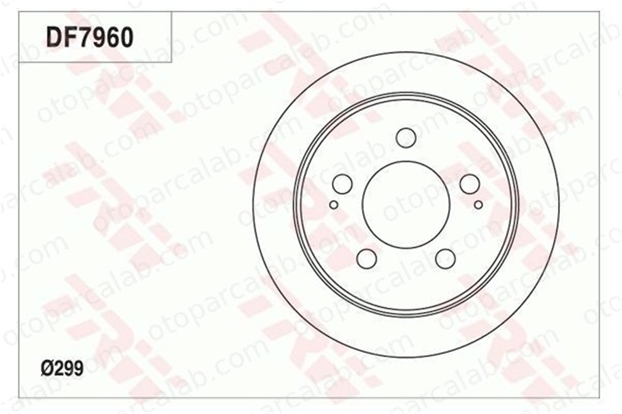 BSG 81-210-001 Fren Disk Ayna Arka Sağ ve Sol SSANGYONG REXTON / REXTON II KYRON 4840109000 K4840109001