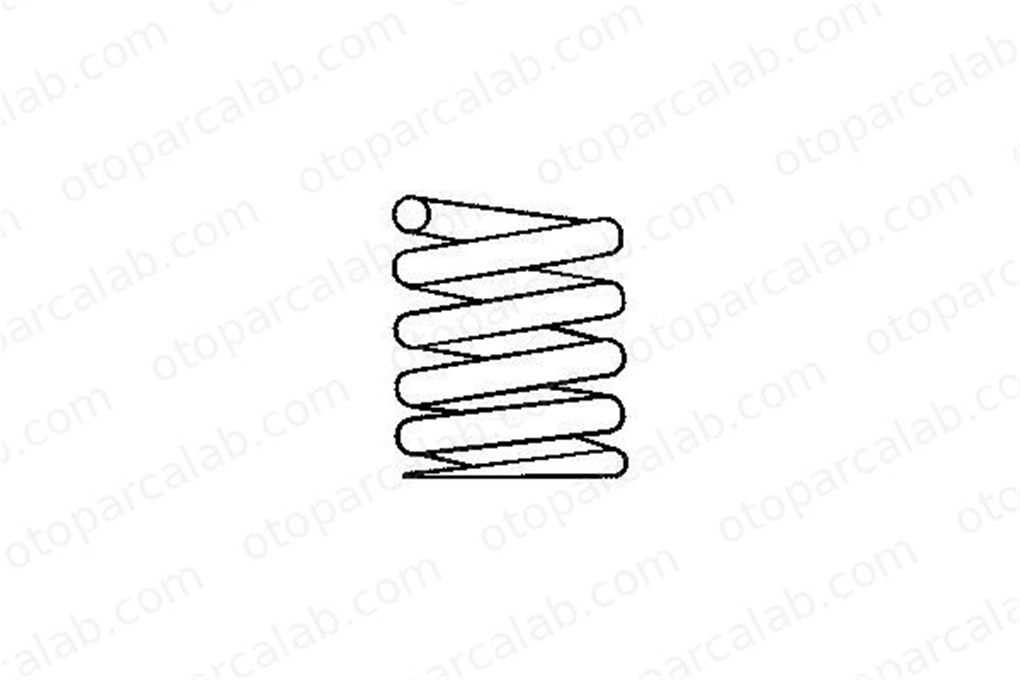 BSG 85-305-004 Helezon Yayı Ön TOYOTA COROLLA COROLLA Compact 481311E810