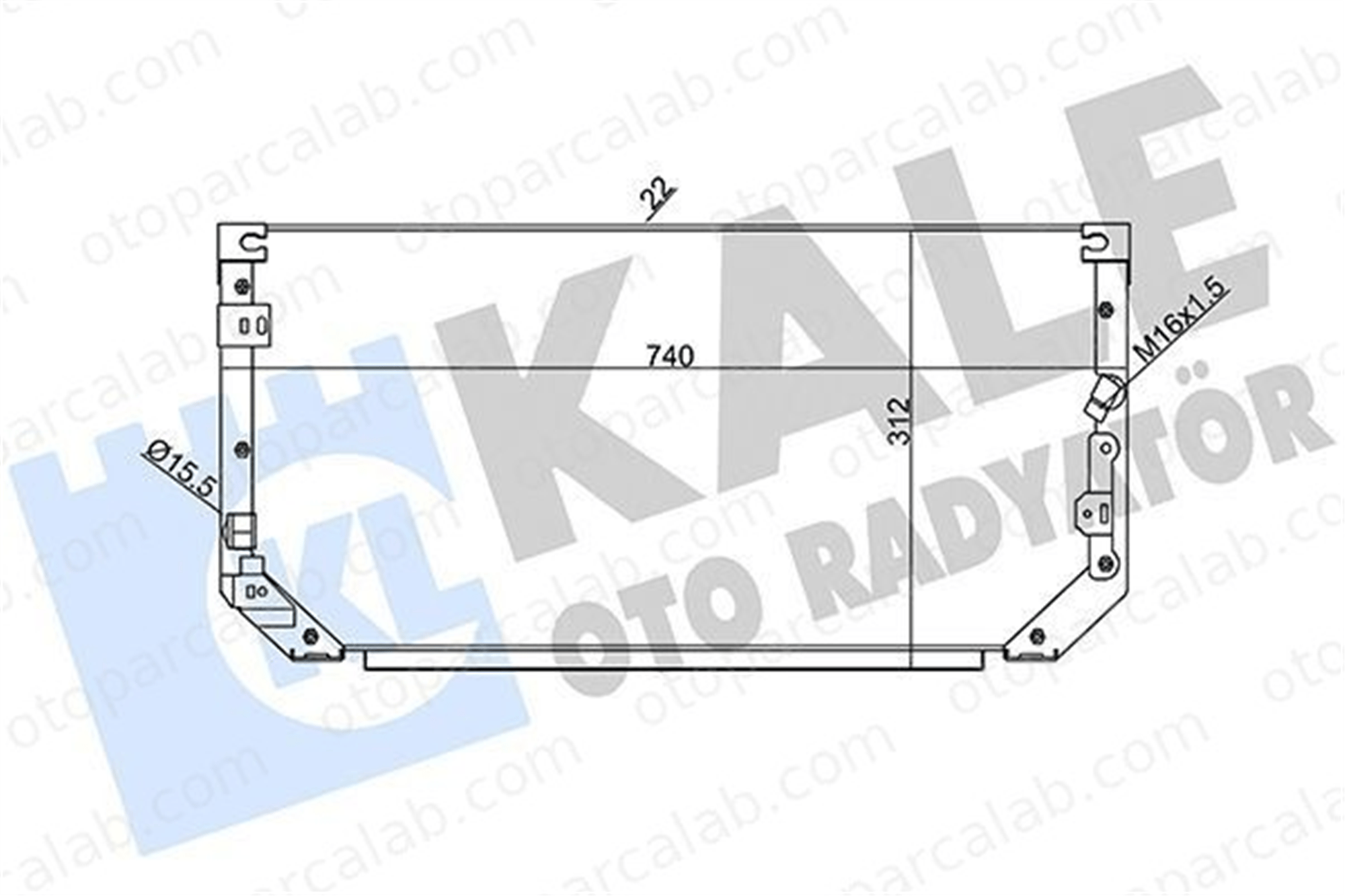 BSG 85-525-003 Klima Radyatörü TOYOTA COROLLA COROLLA Station wagon 8846012480