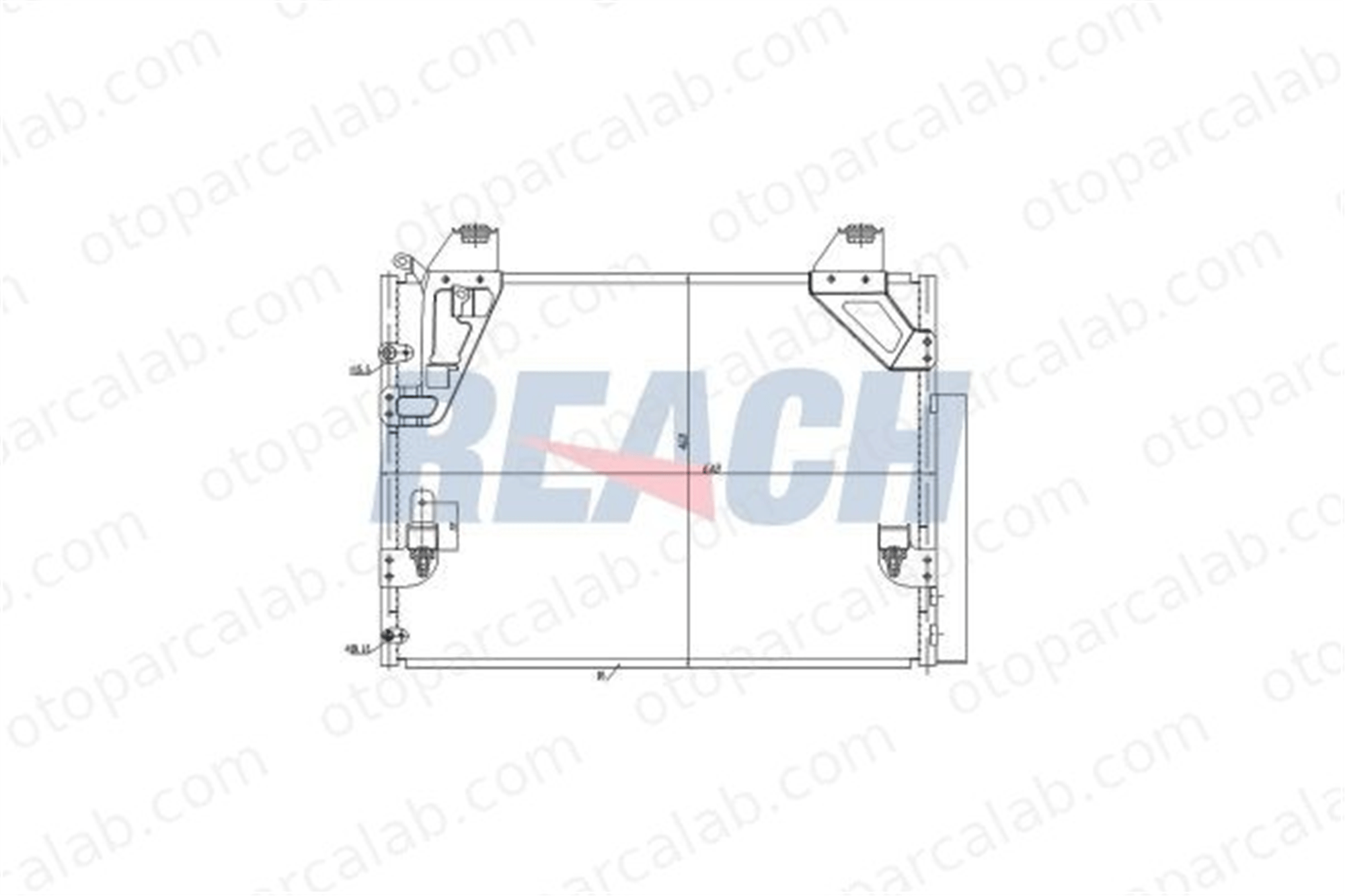BSG 85-525-007 Klima Radyatörü TOYOTA HILUX VII Pick-up 884600K050