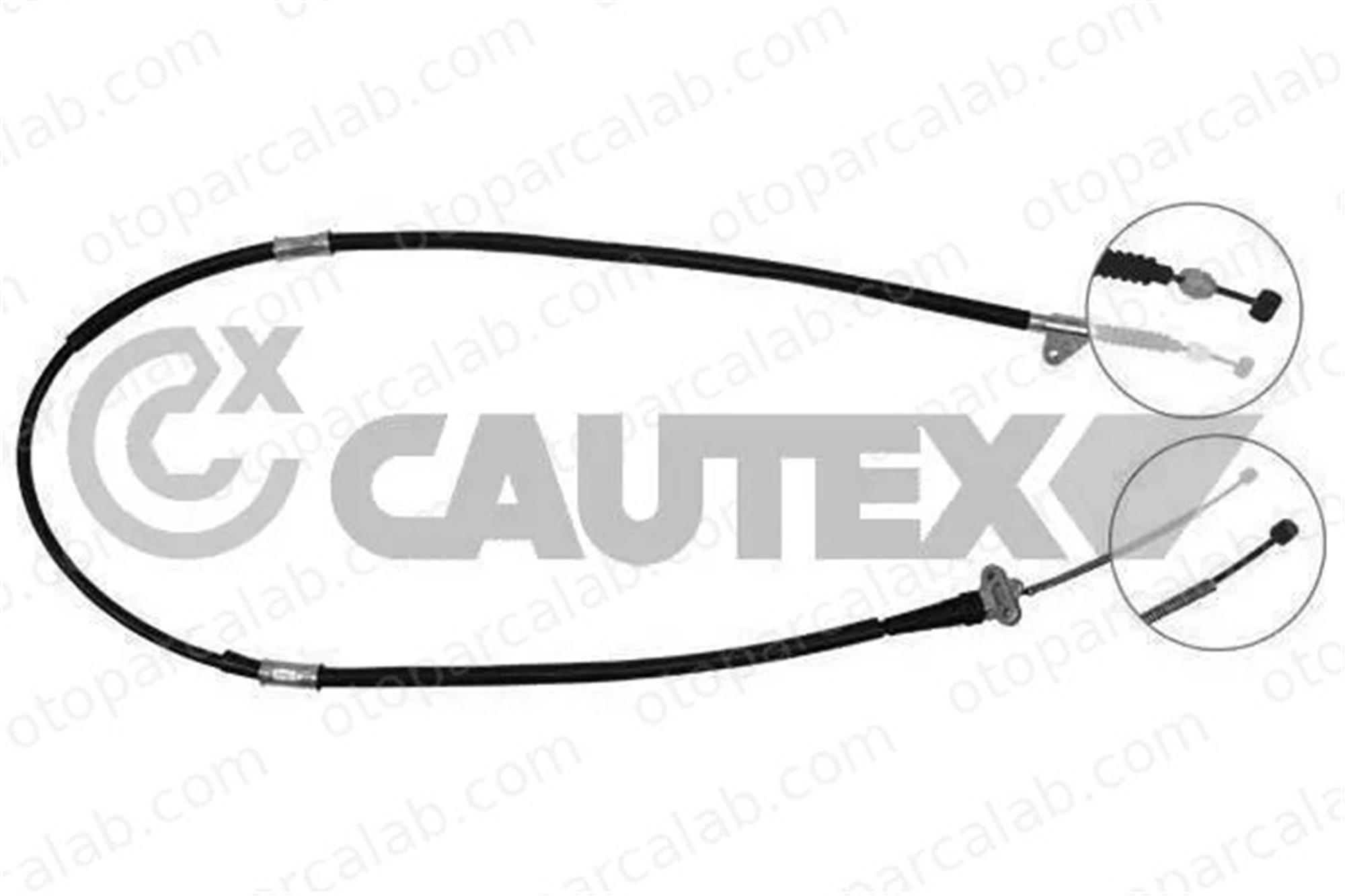 CAVO 6802 6420 El Fren Teli Arka Sol TOYOTA CARINA E VI CARINA E VI Sedan 4643020361