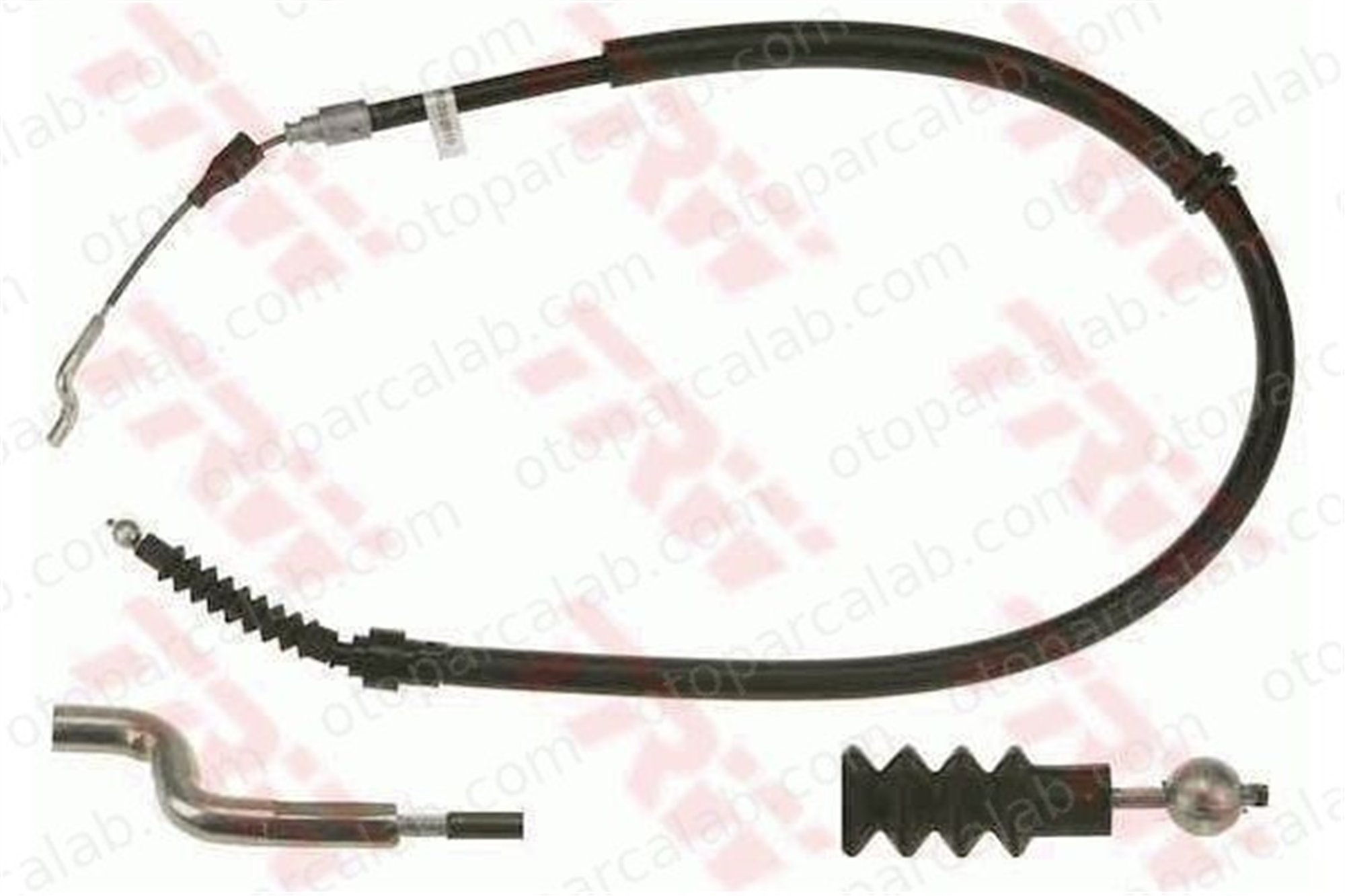 CAVO 7002 6520 El Fren Teli Arka Sağ veya Sol VW TRANSPORTER T4 Minibüs/Otobüs TRANSPORTER T4 Panelvan/Van 7D0609701