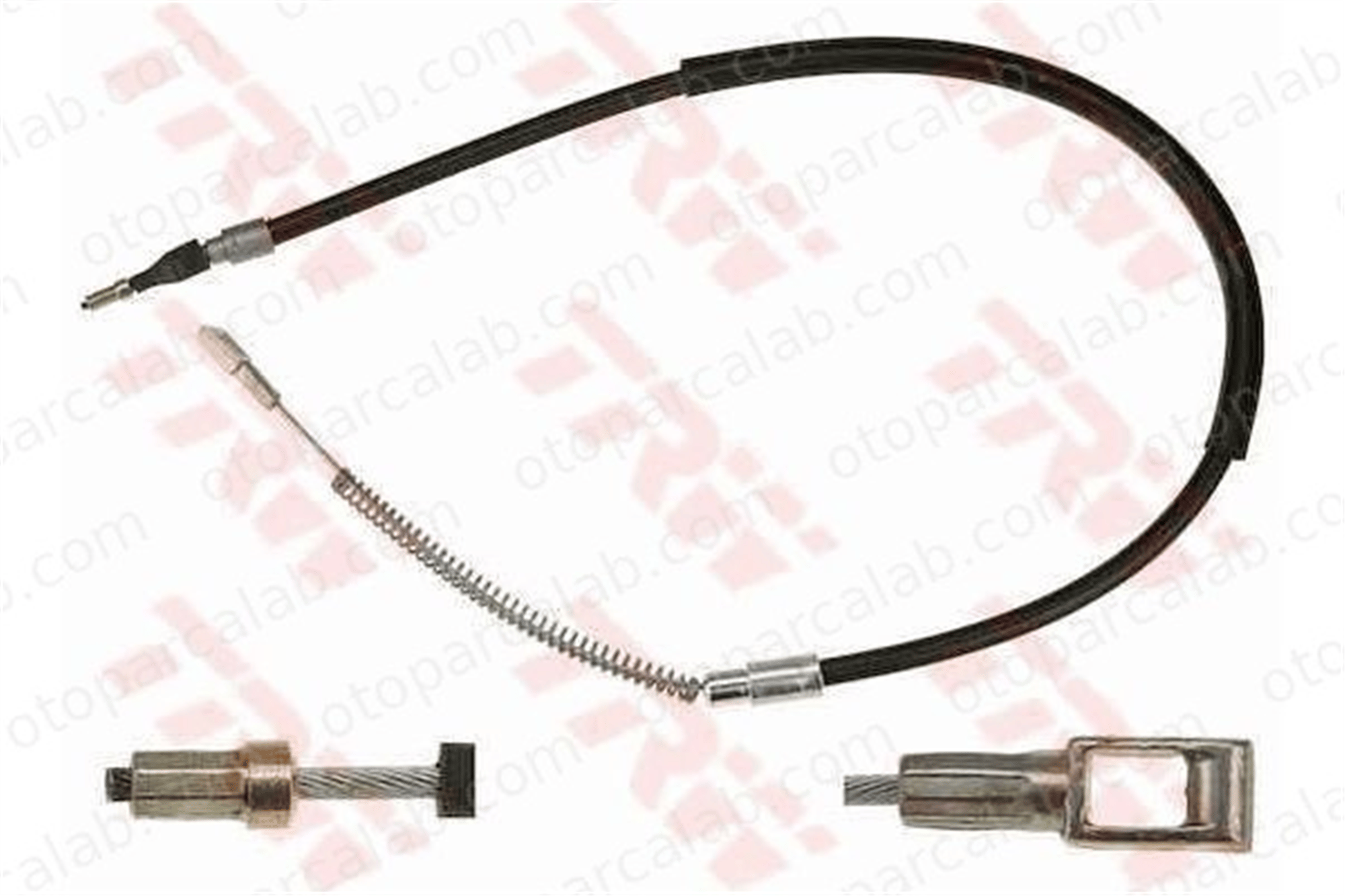 CAVO 7002 656 El Fren Teli Arka Sağ veya Sol VW LT 28-35 I Panelvan/Van LT 28-35 I Platform şasi 291609701C