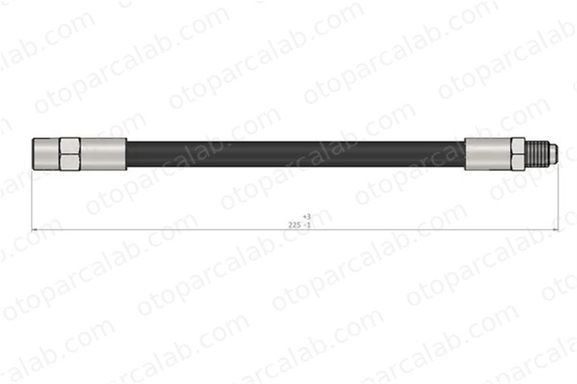 CAVO C800 002A Fren Hortumu Arka Sağ veya Sol BMW 3 3 Touring 34321159881 34321108134
