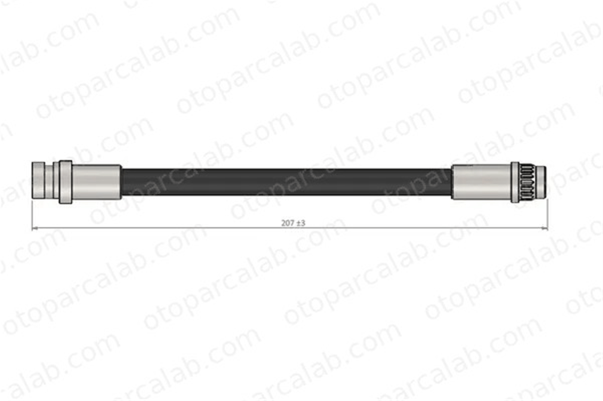 CAVO C900 287A Fren Hortumu Arka Sağ veya Sol RENAULT LAGUNA II Grandtour KANGOO 7701050073 8200256166