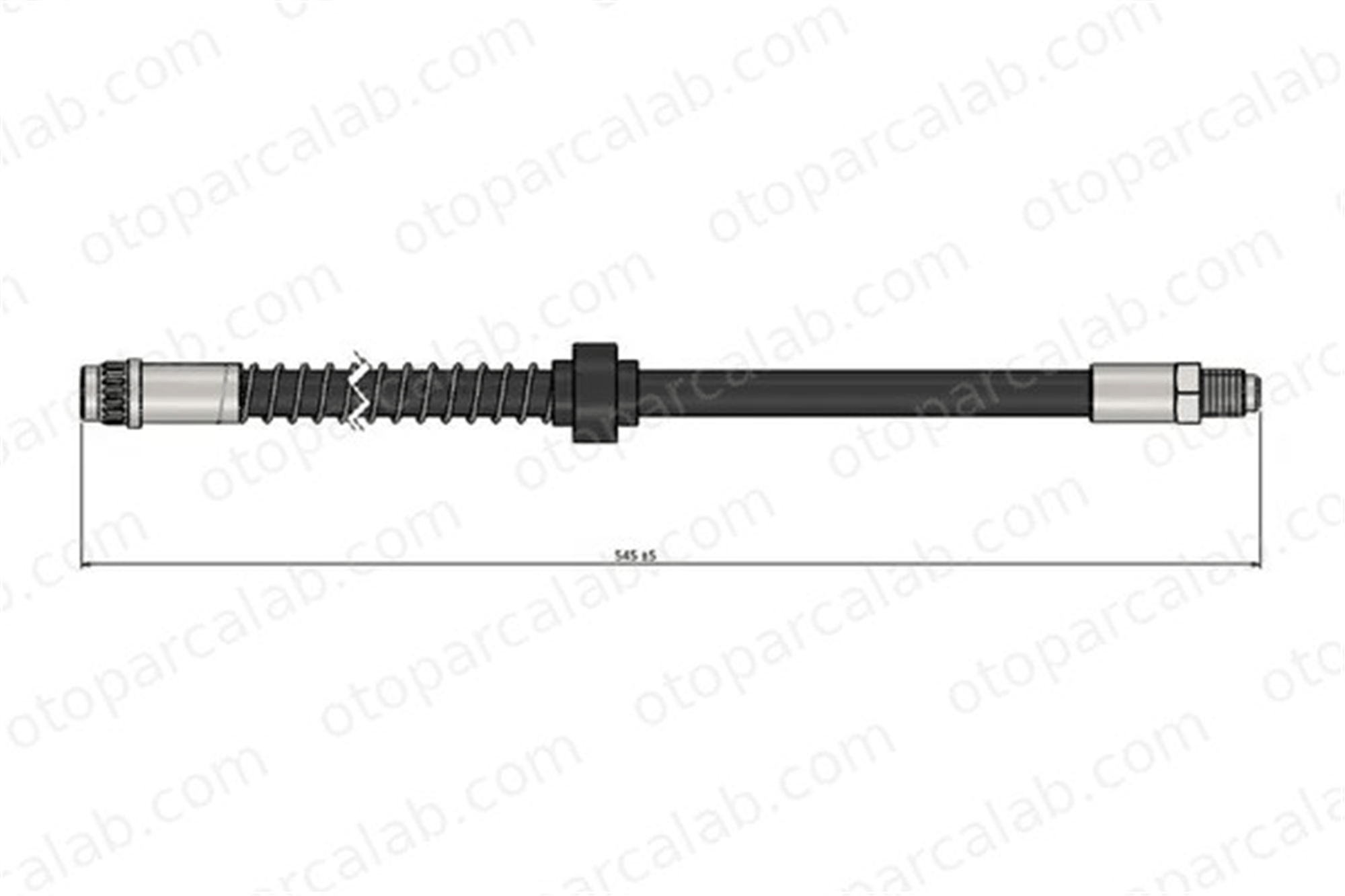 CAVO C900 295A Fren Hortumu Ön Sağ veya Sol NISSAN INTERSTAR Minibüs/Otobüs INTERSTAR Panelvan/Van 4415698 93182621