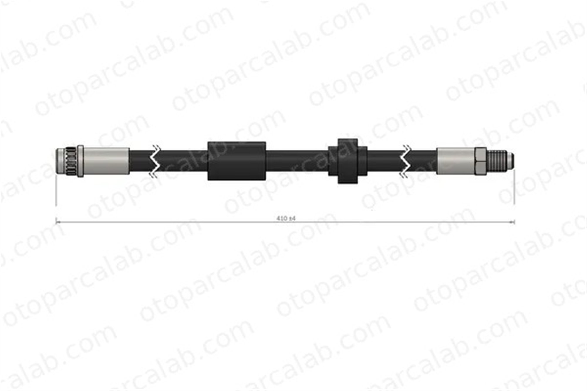 CAVO C900 322A Fren Hortumu Ön Sağ veya Sol OPEL VIVARO A Minibüs/Otobüs VIVARO A Panelvan/Van 4409164 4416297