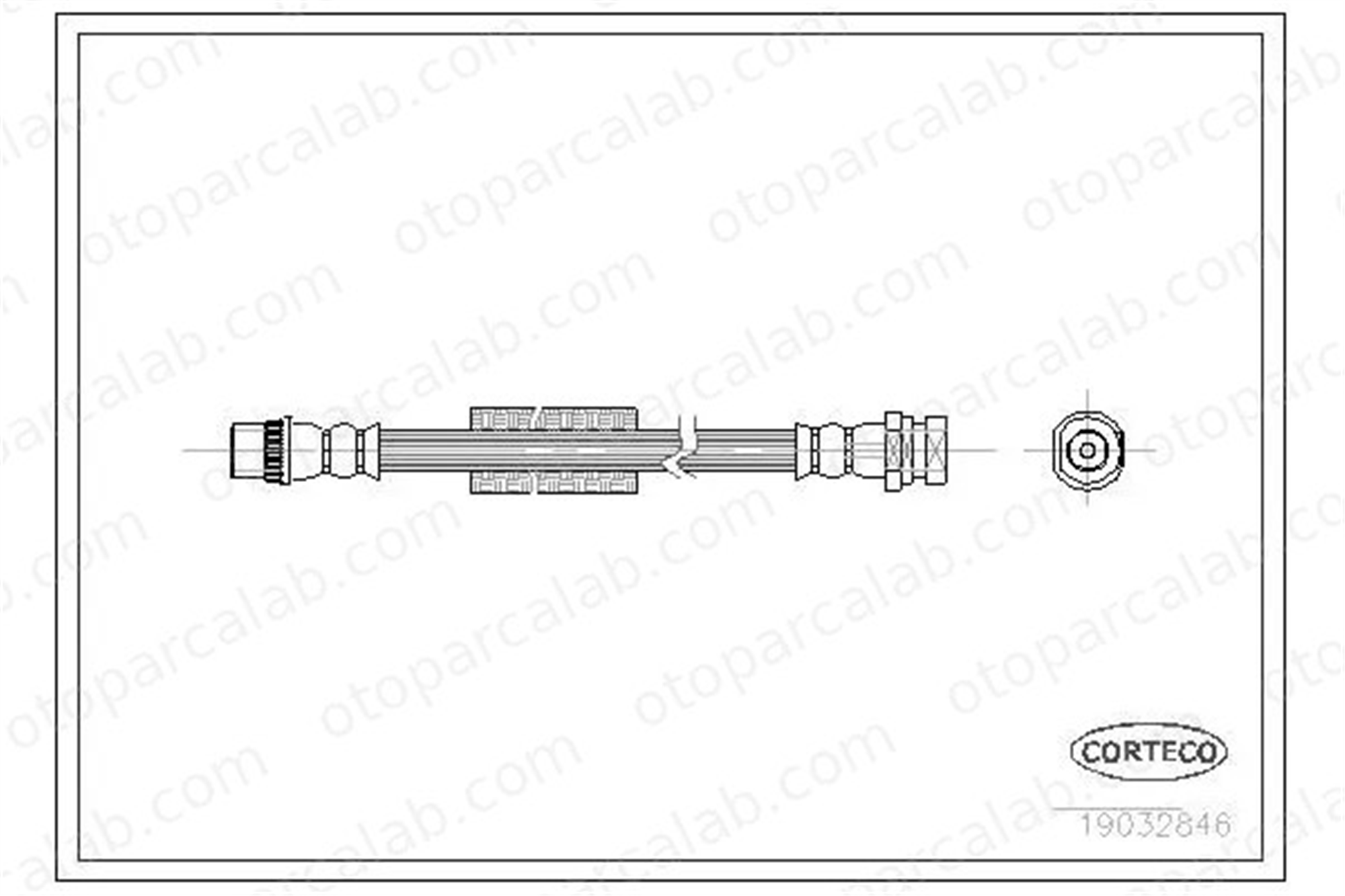 CAVO C900 424A Fren Hortumu Arka Sağ NISSAN INTERSTAR Minibüs/Otobüs OPEL MOVANO A Minibüs/Otobüs 4415699 4628600QAA