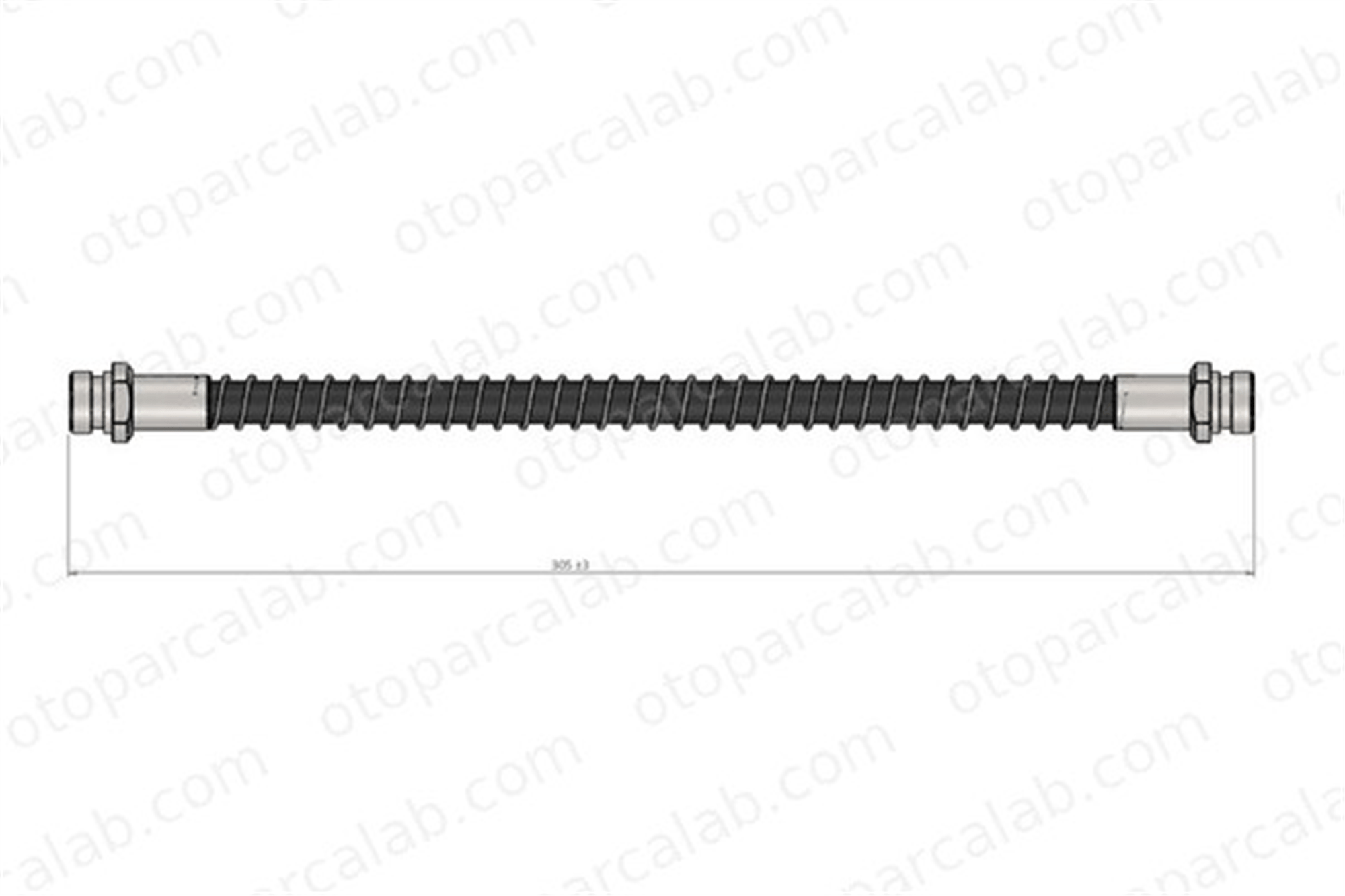 CAVO C900 523A Fren Hortumu Arka Sağ HYUNDAI ATOS 5873802000 5873802001