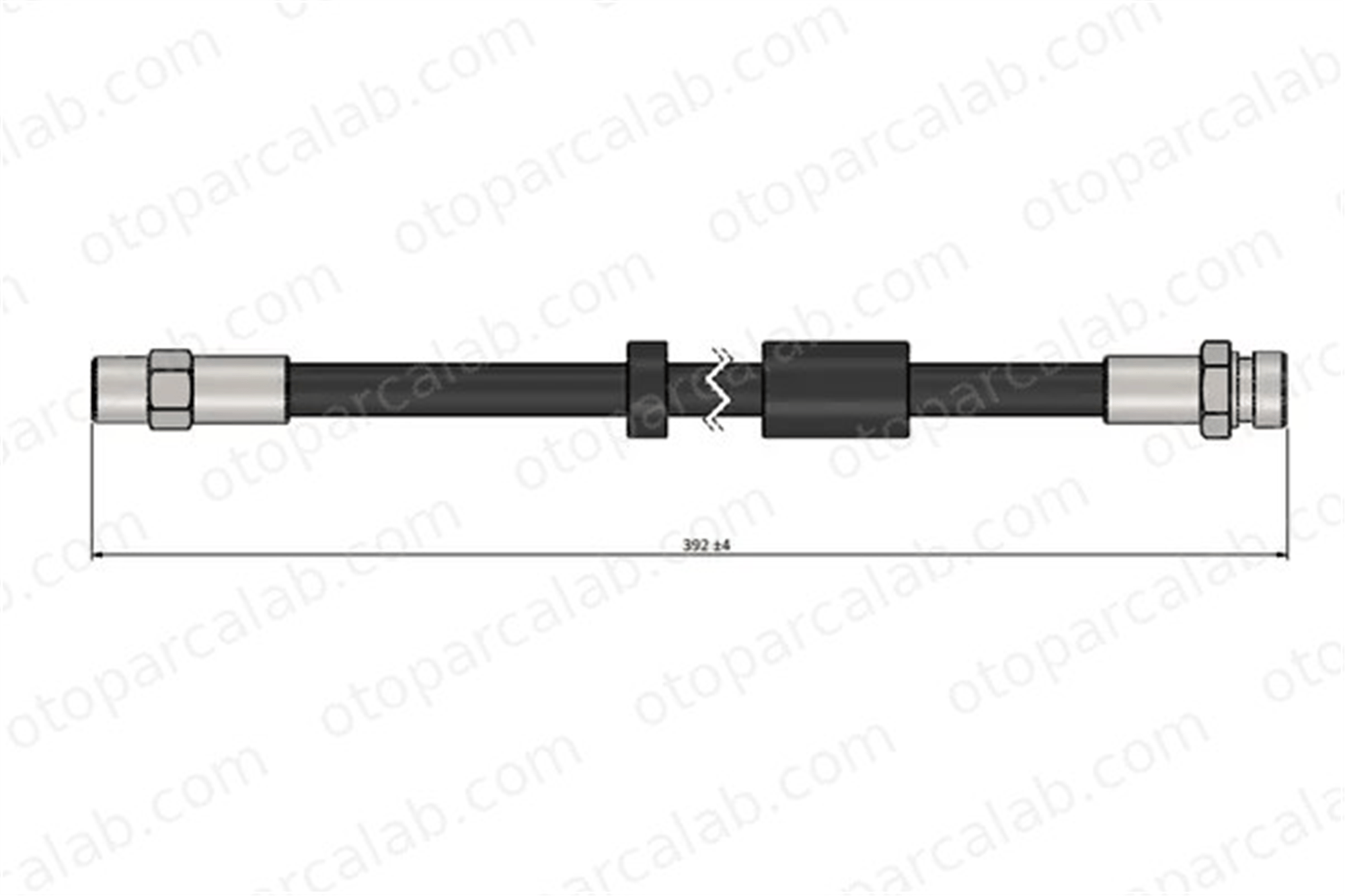 CAVO C900 648A Fren Hortumu Arka Sağ veya Sol FORD GALAXY I 7335770 95VW2282AD