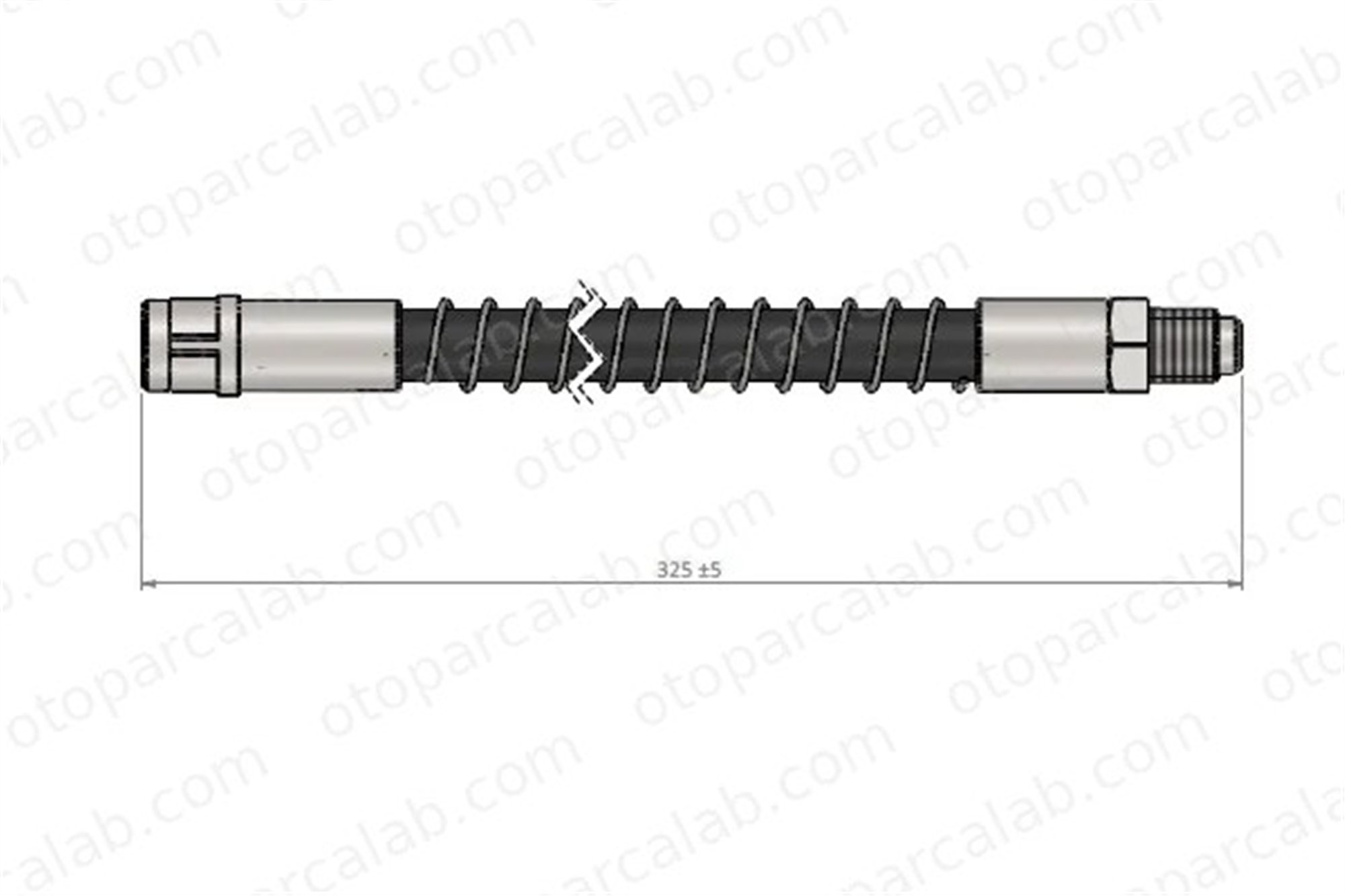 CAVO C900 678A Fren Hortumu Arka Sağ veya Sol MERCEDES-BENZ C-SERISI C-SERISI T-Model A2044201048 2044200048