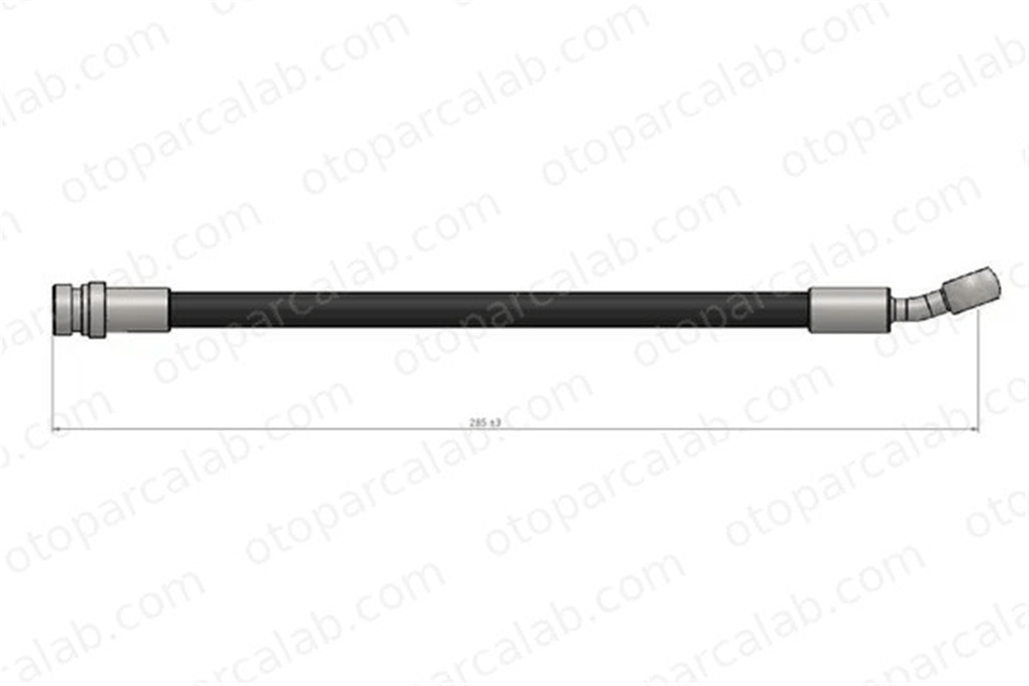 CAVO C901 055A Fren Hortumu Ön Sağ HYUNDAI ATOS 5873102500 5873205100
