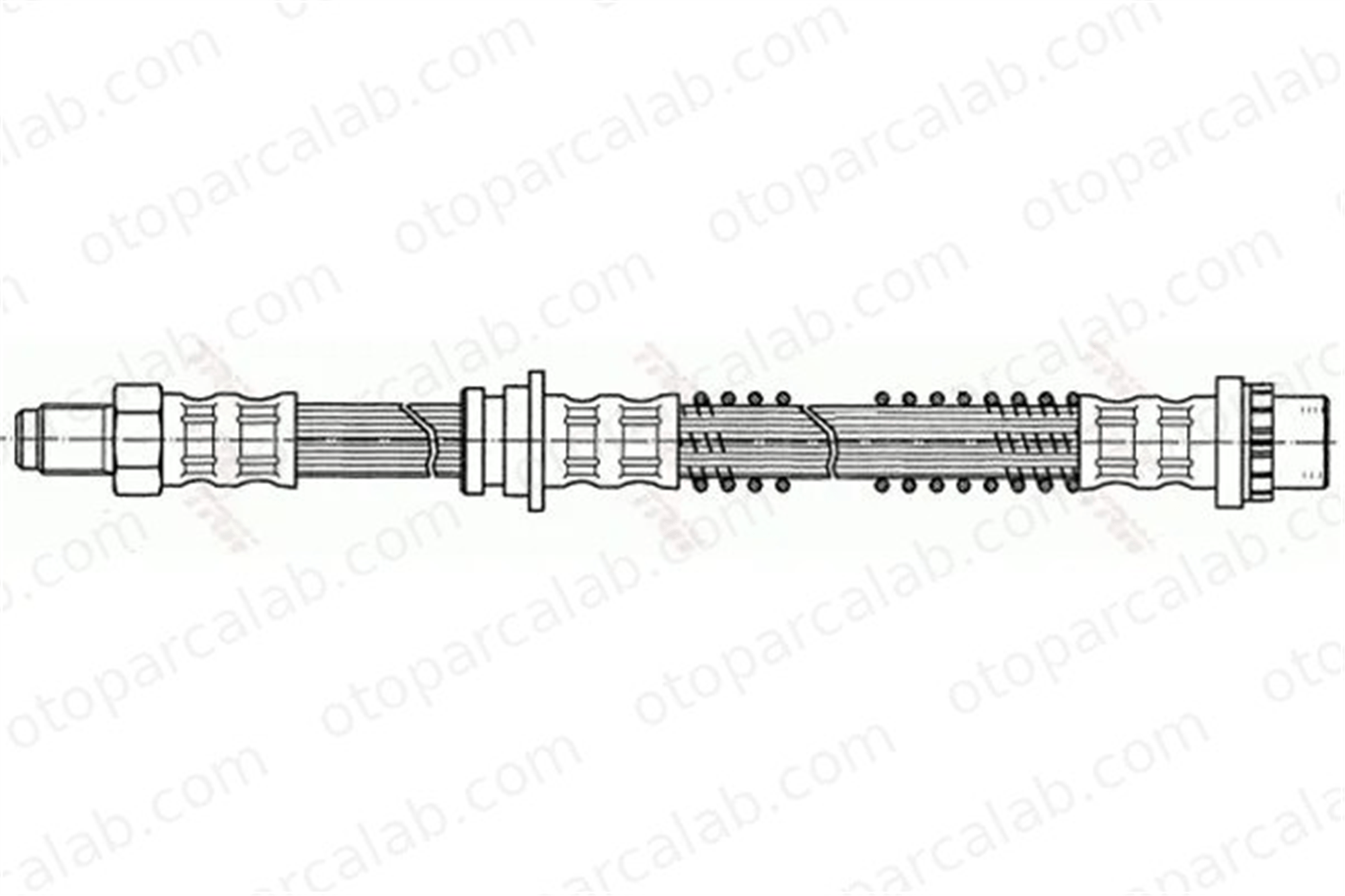 CAVO C901 223A Fren Hortumu Arka Sağ veya Sol MG MG ZT MG ZT- T SHB000930 GBH90335