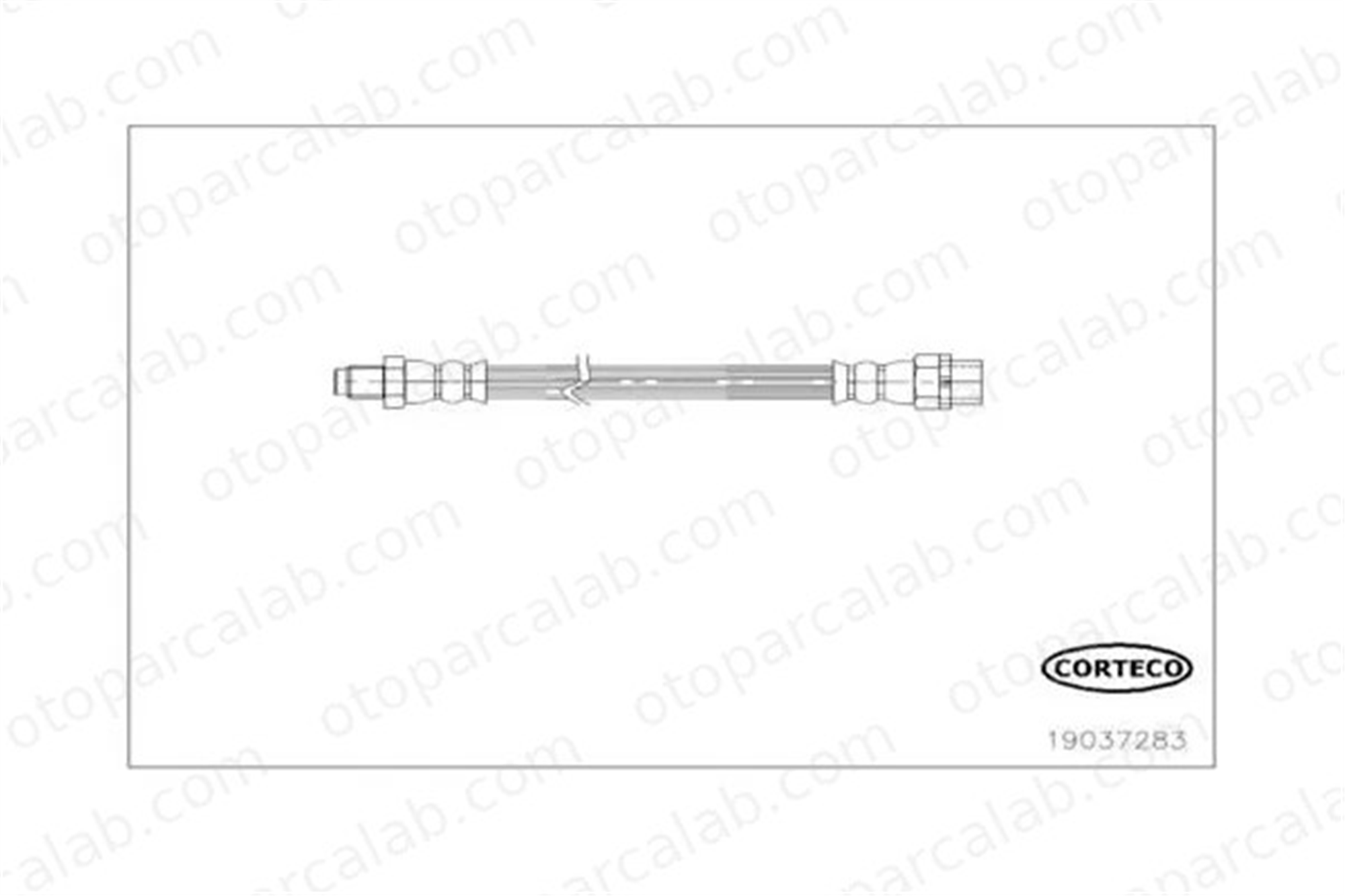 CAVO C901 761A Fren Hortumu Arka Sağ veya Sol MINI MINI COUNTRYMAN MINI PACEMAN 34309804832