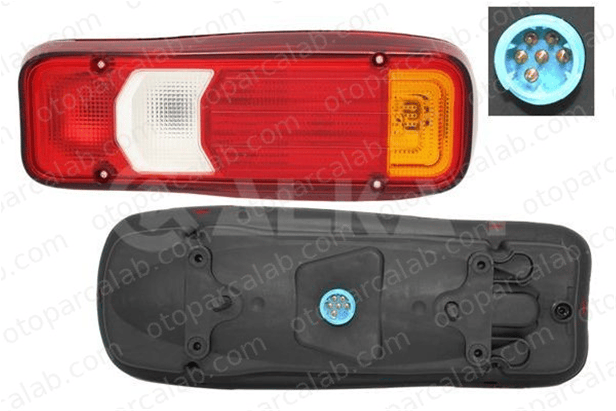 CERKEZ CH.PD800-01 Stop Lambası Sağ IVECO DAILY VI Platform şasi 5802830034 5802830026