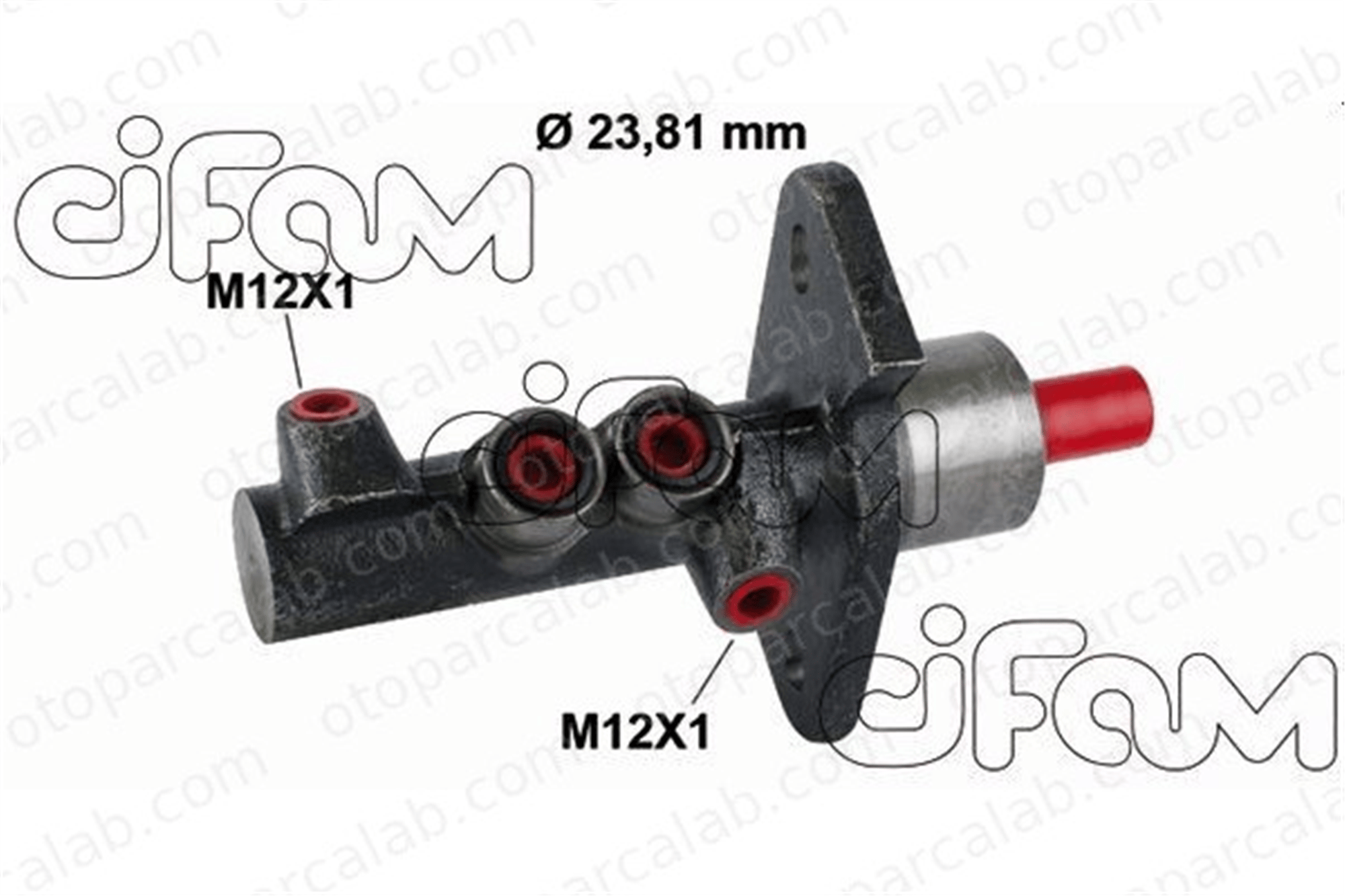 CIFAM 202-860 Fren Ana Merkez FORD FIESTA IV FIESTA Kasa/büyük limuzin 1015251
