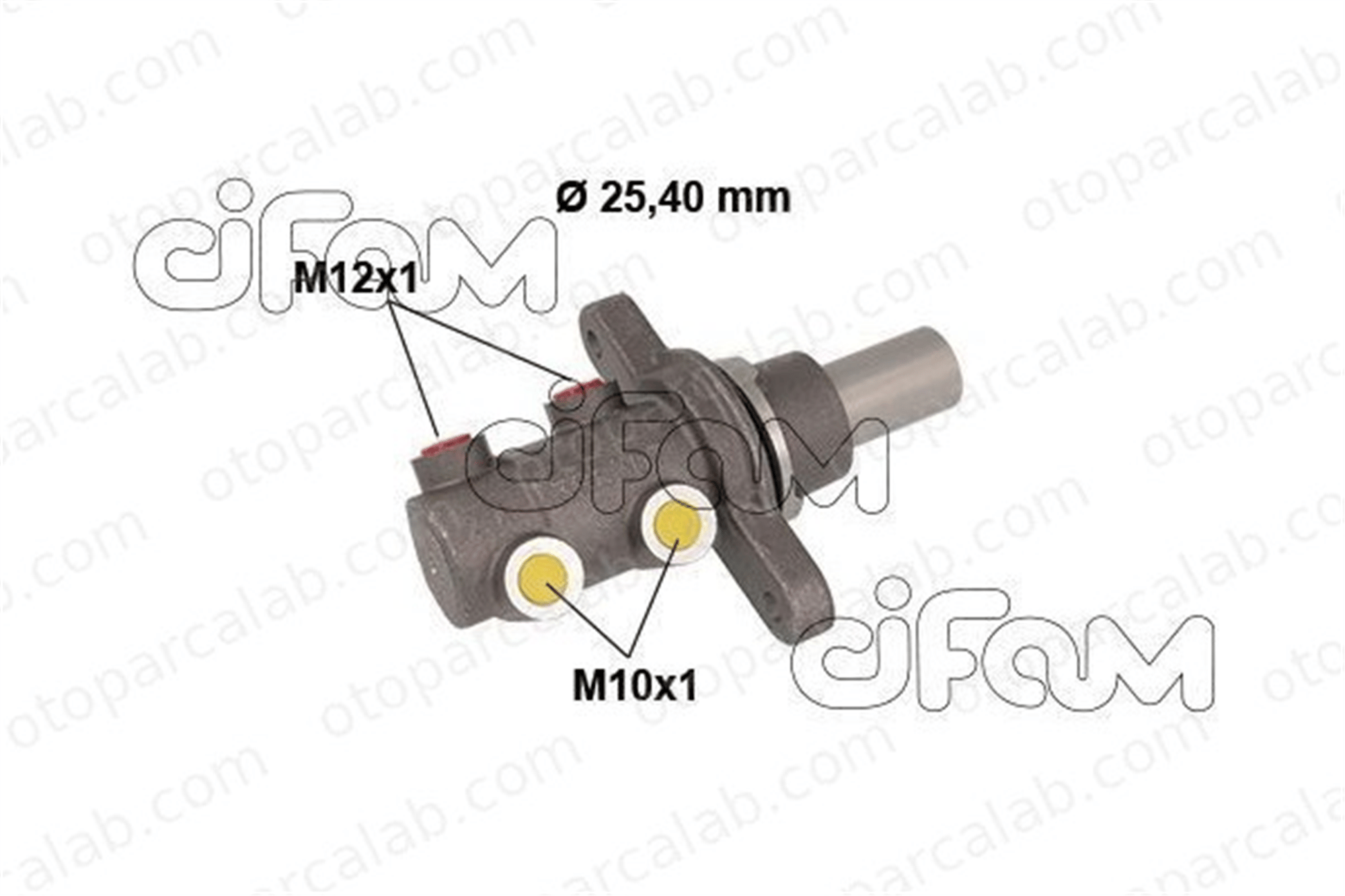 CIFAM 202-868 Fren Ana Merkez FORD TRANSIT Panelvan/Van TRANSIT Platform şasi 1433955 1633071