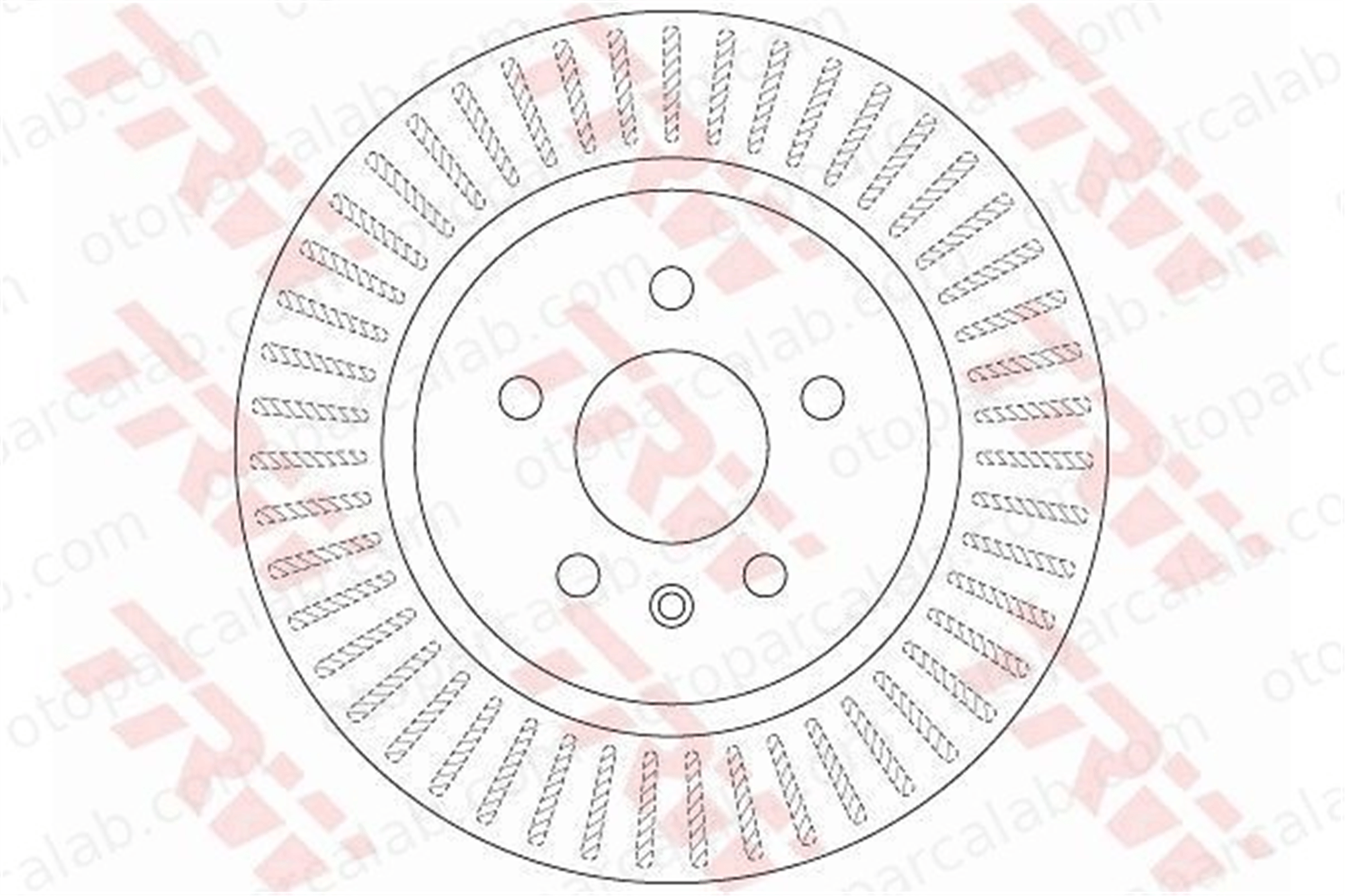 CIFAM 800-1896C Fren Disk Ayna Arka Sağ ve Sol OPEL ZAFIRA TOURER C VAUXHALL ZAFIRA Mk III 13502866 13586855