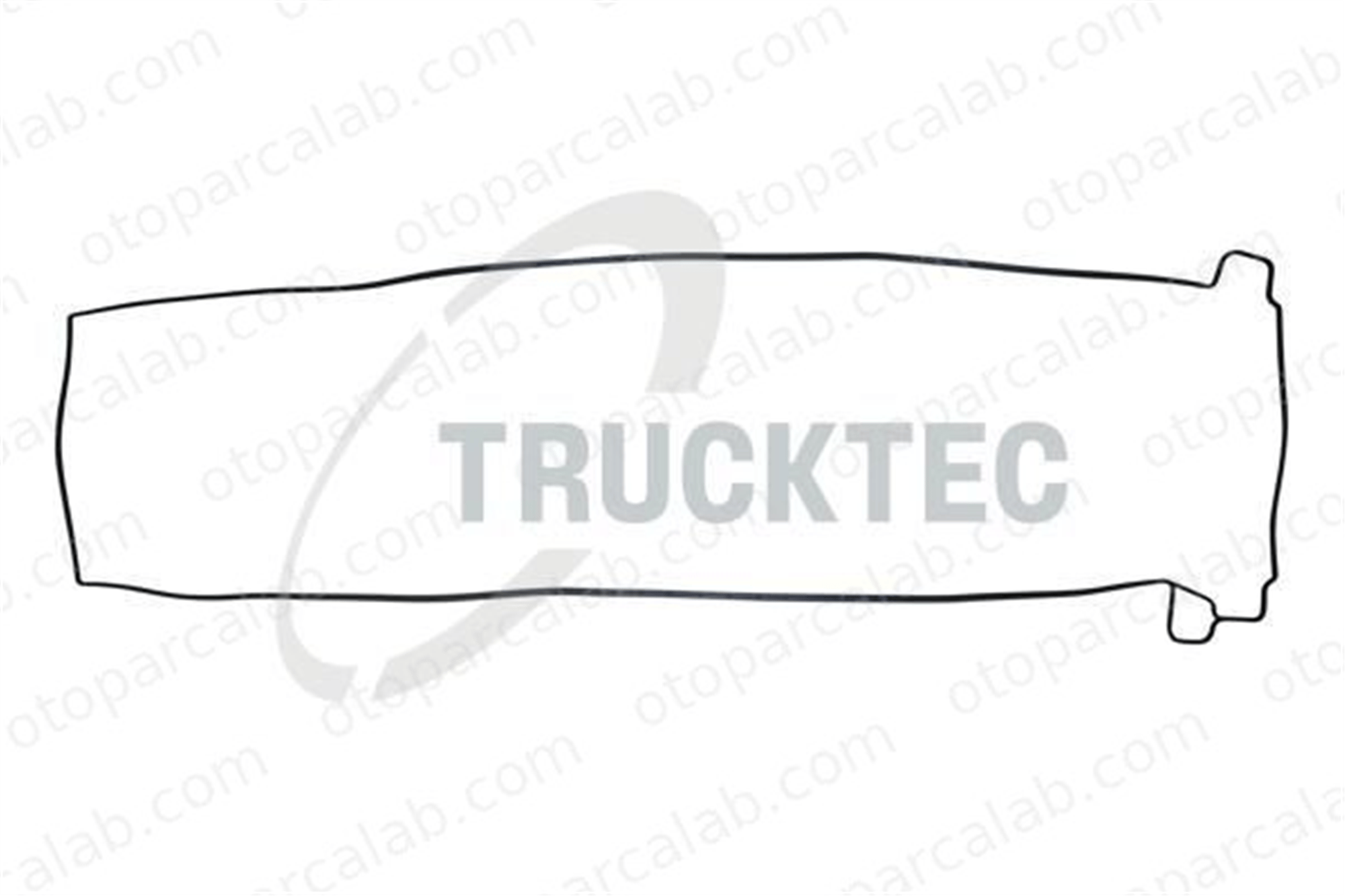 CONSAN 01.122.471 Üst Kapak Contası (Külbütör) MERCEDES-BENZ AROCS ACTROS MP4 / MP5 4710160480 4710160580