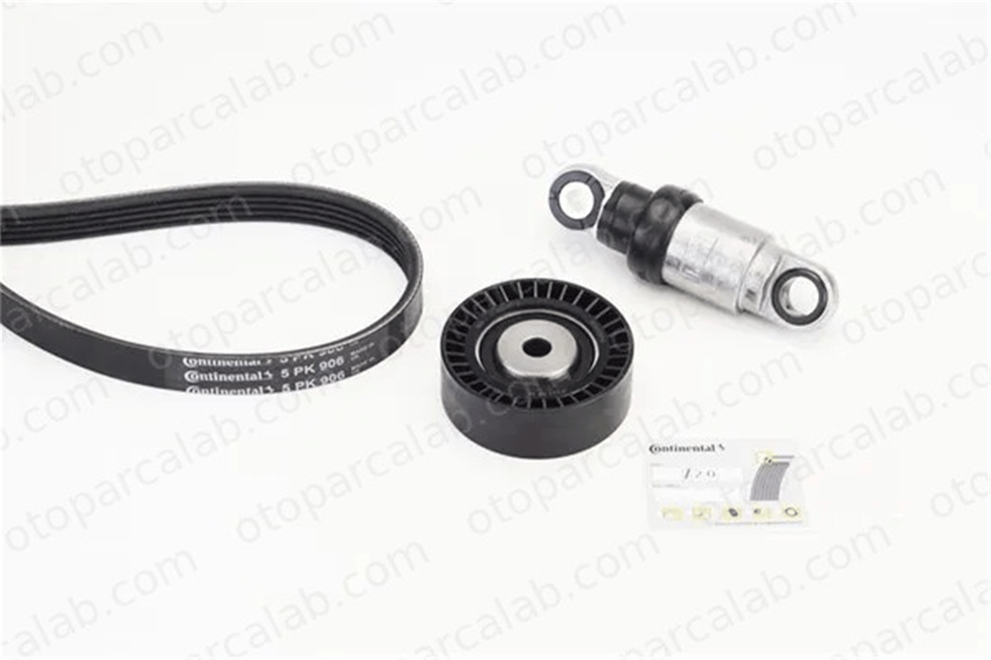 CONTINENTAL 5PK906K2 Vantilatör Kayış Seti BMW 5 5 Touring 11281437449 11281437873