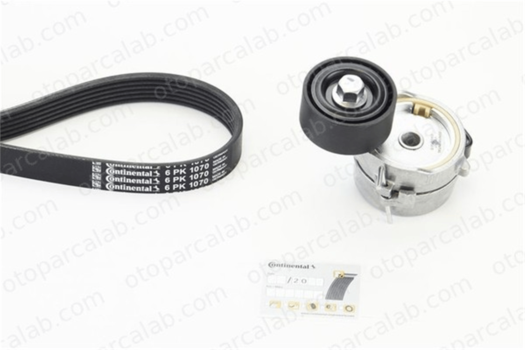 CONTINENTAL 6PK1070K5 Vantilatör Kayış Seti CITROËN C3 III PEUGEOT 208 I 1621267280 1611278780